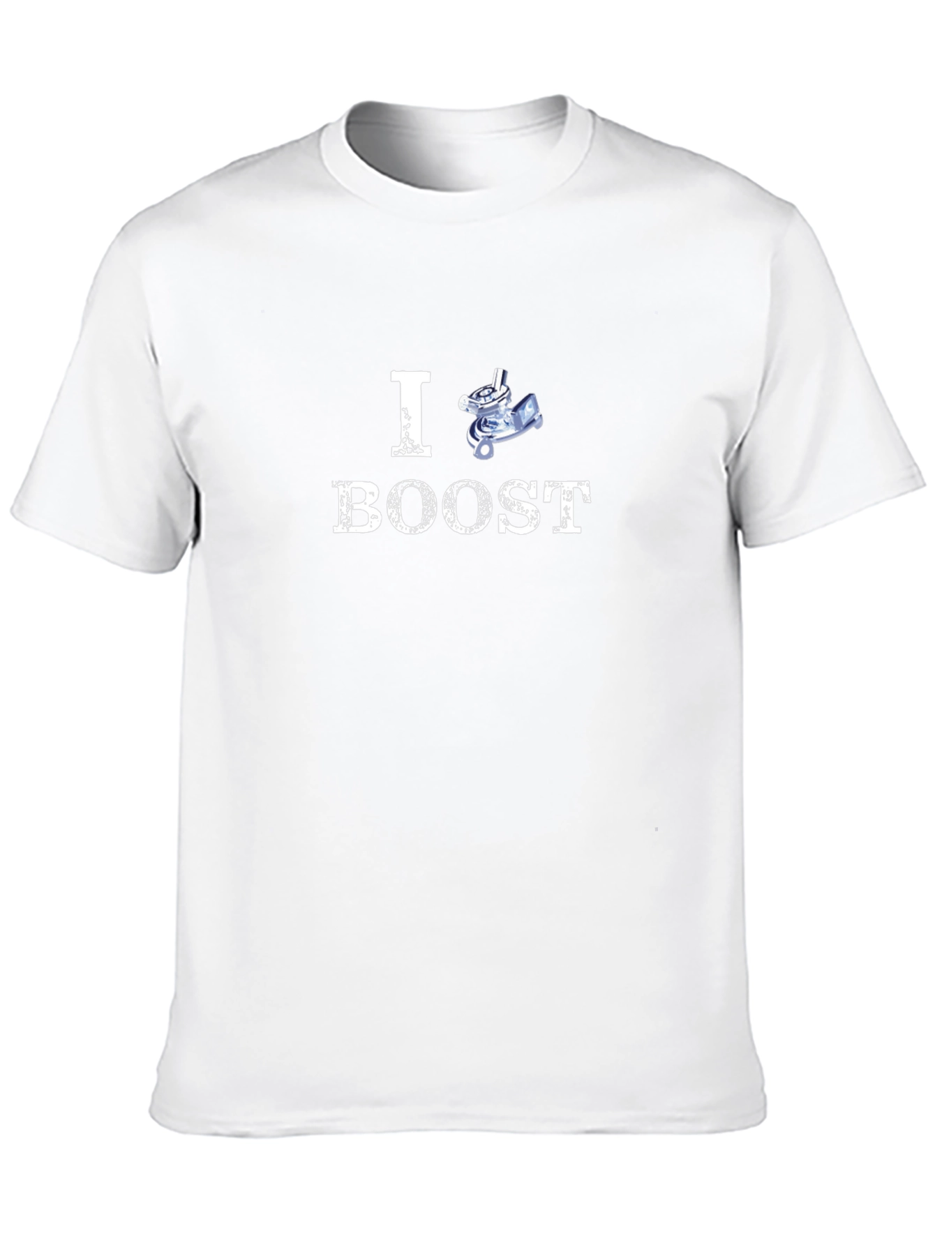 I Boost T-Shirt - Black Short Sleeve Tee