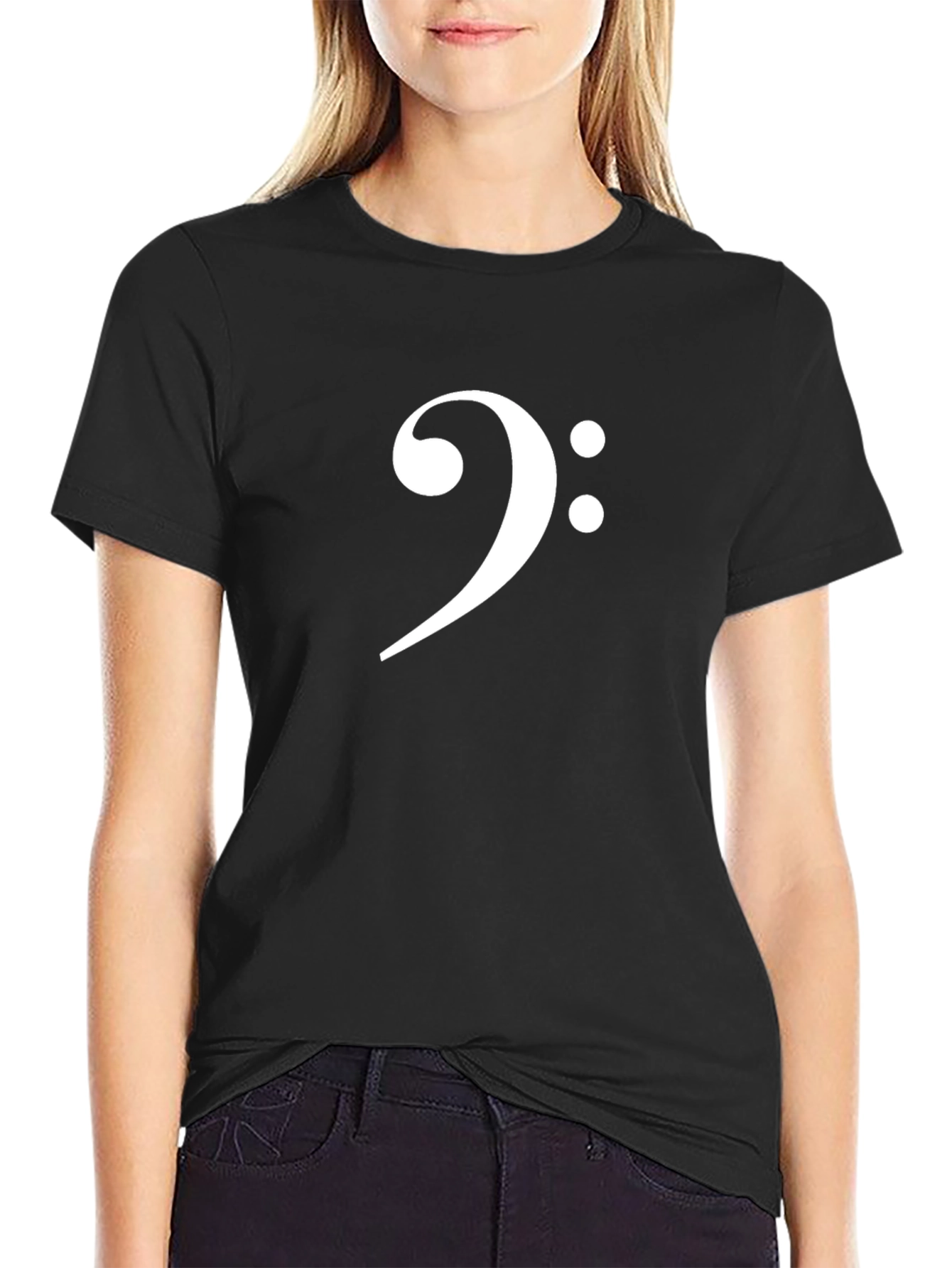 Bass Clef Graphic T-Shirt