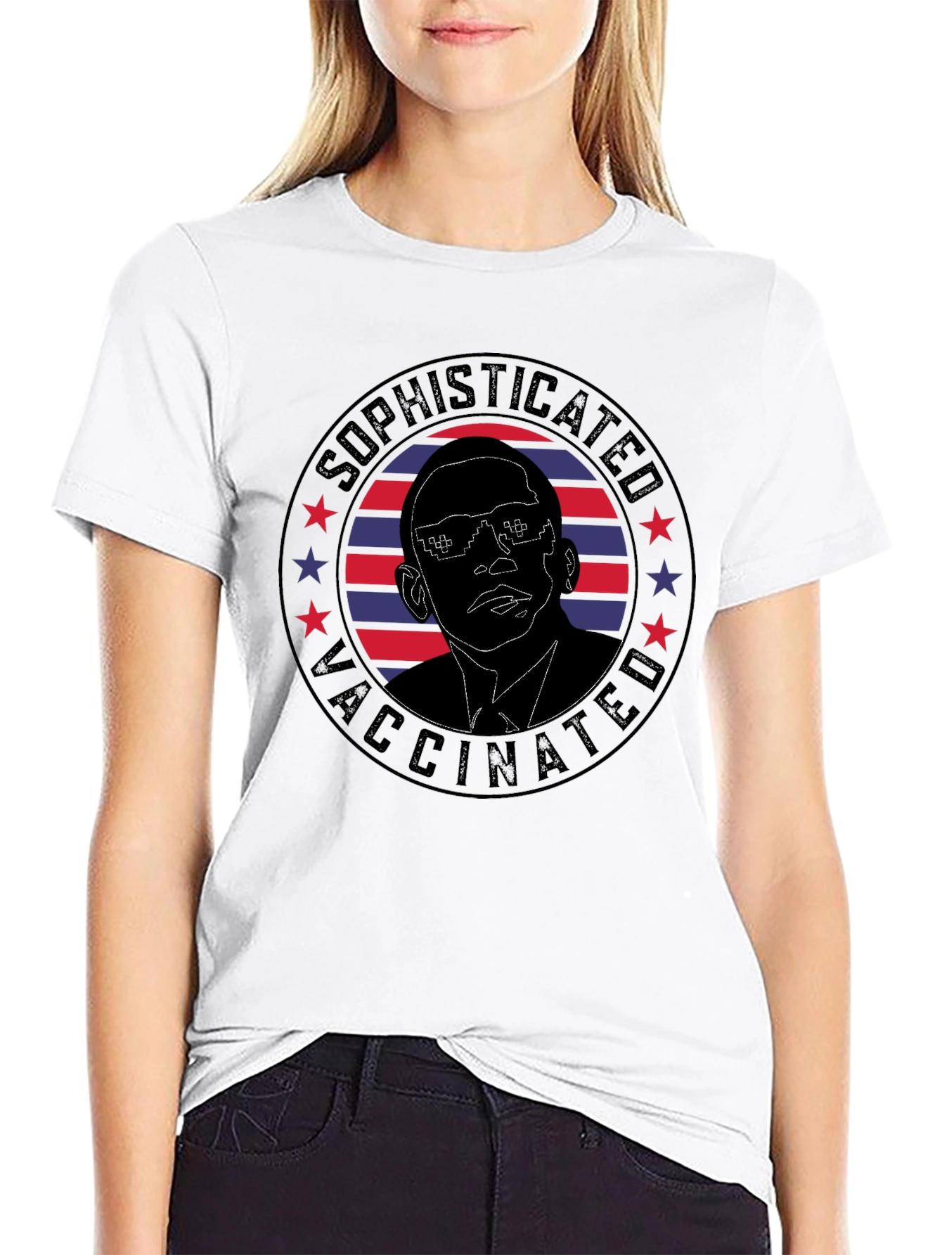Sophisticated Vaccinated Graphic T-Shirt