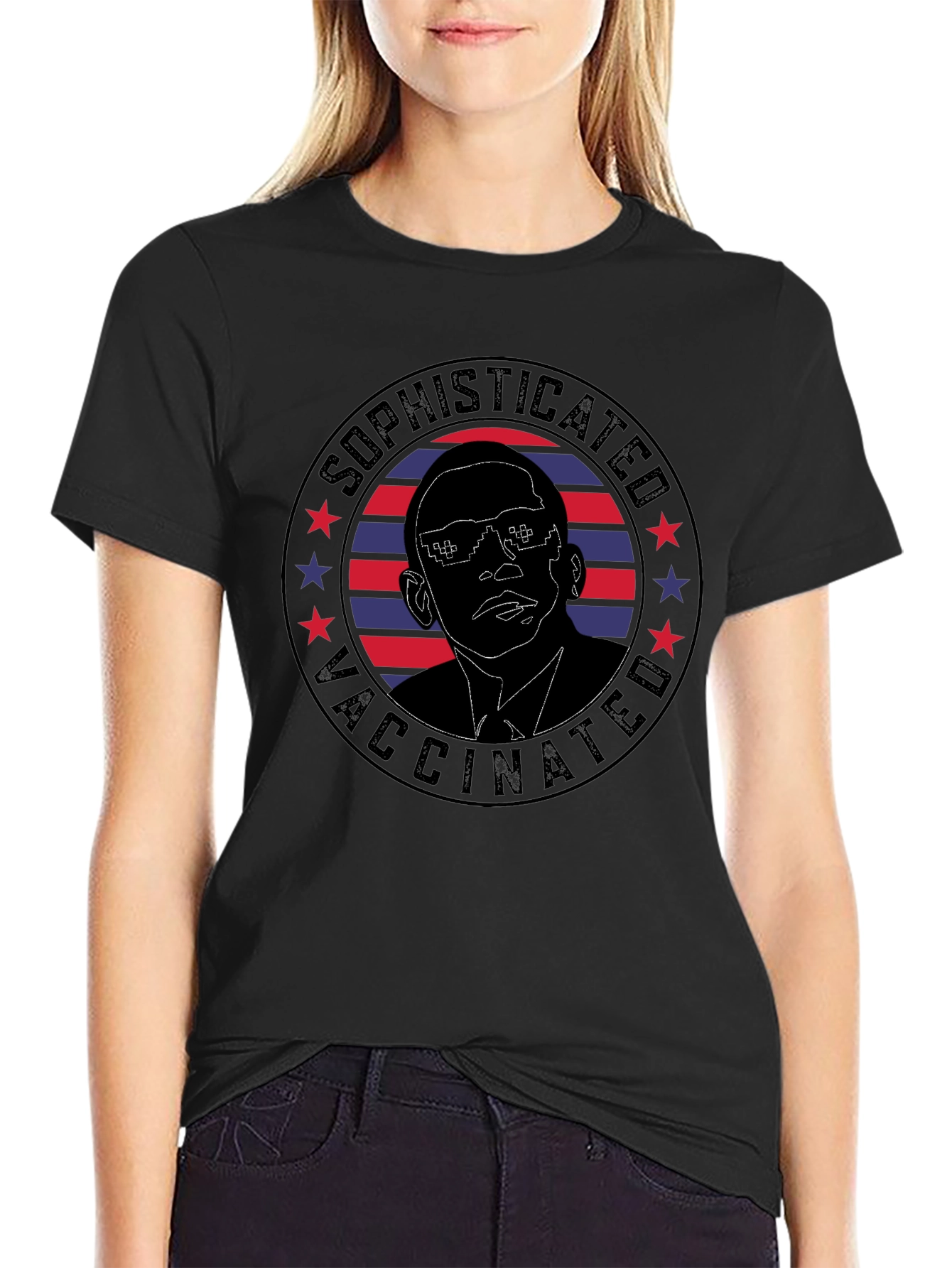 Sophisticated Vaccinated Graphic T-Shirt