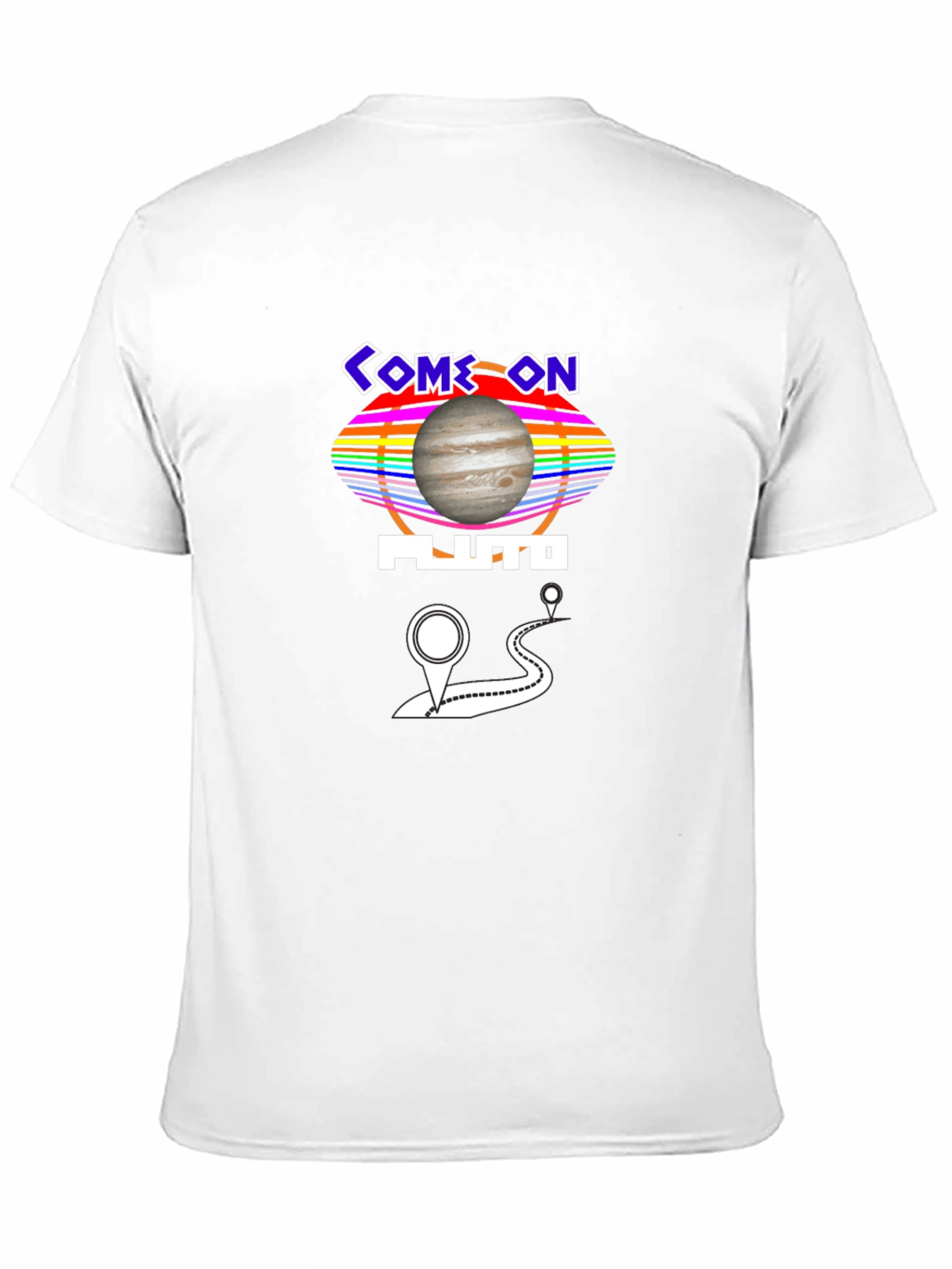 Come On Pluto Graphic Tee