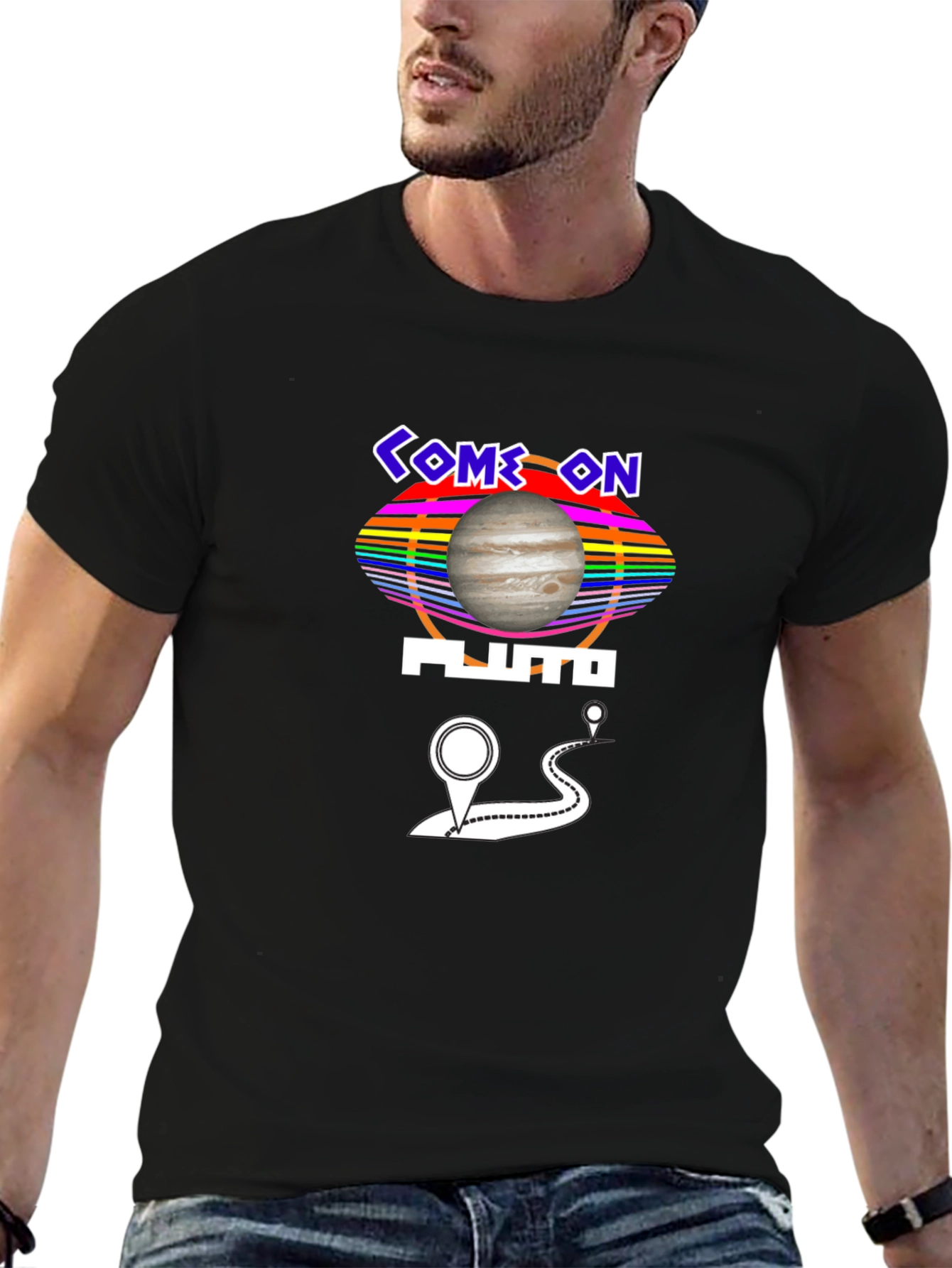 Come On Pluto Graphic Tee