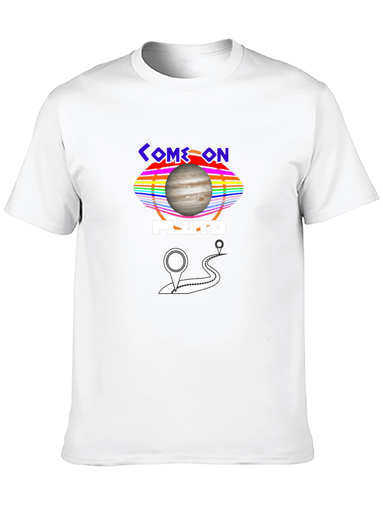 Come On Pluto Graphic Tee