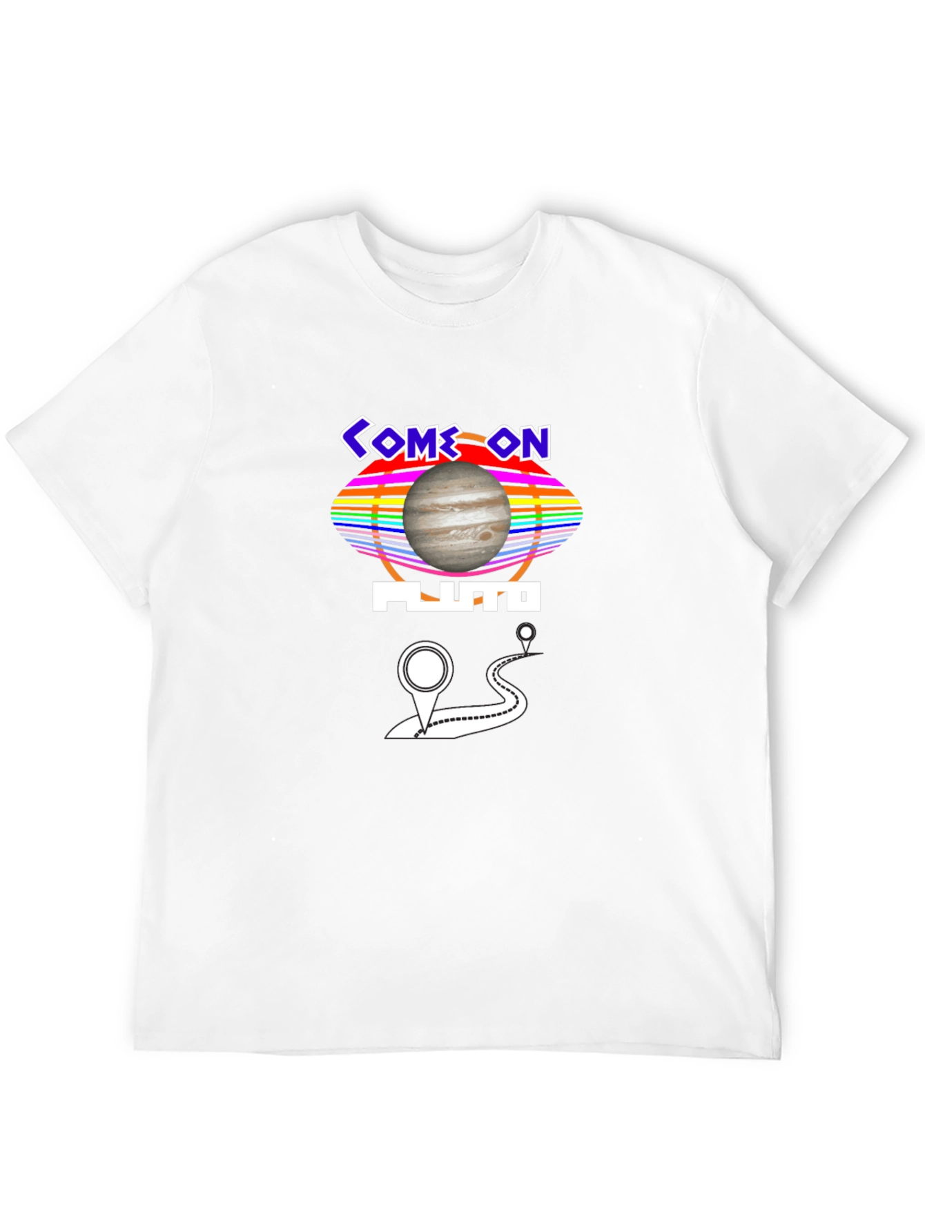 Come On Pluto Graphic Tee