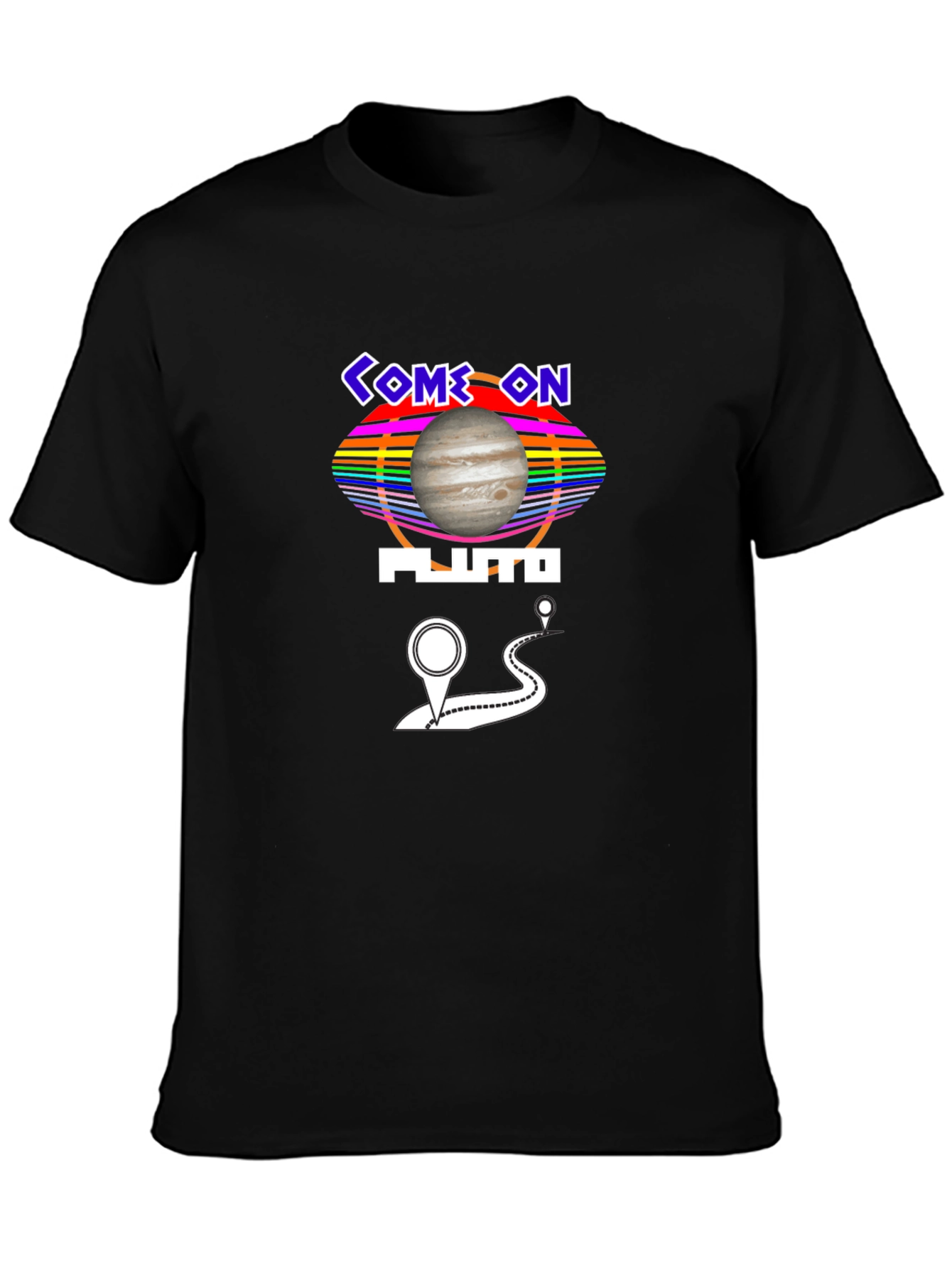 Come On Pluto Graphic Tee