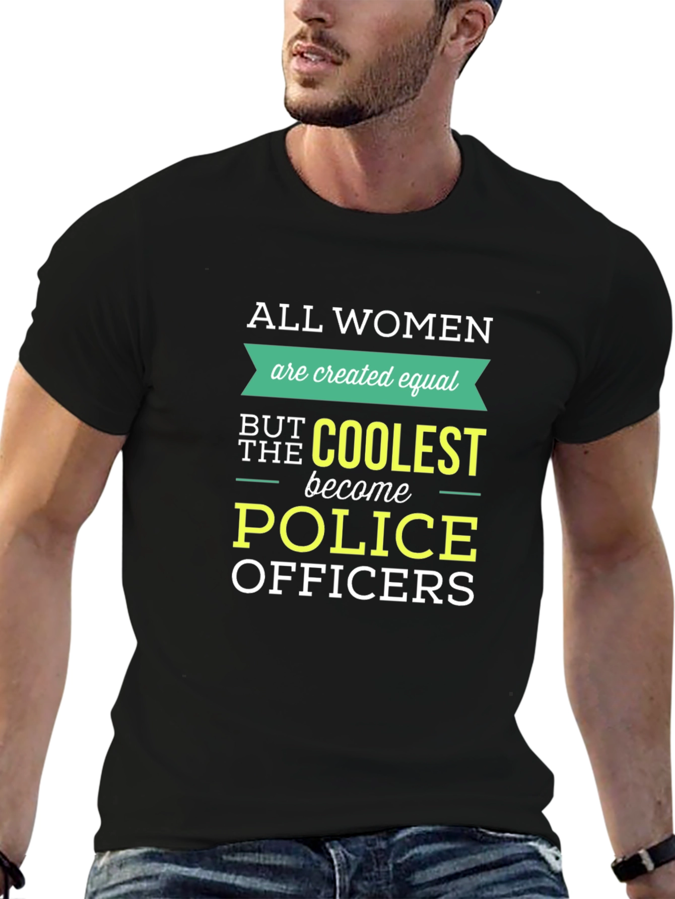 Coolest Police Officer Womens T-Shirt