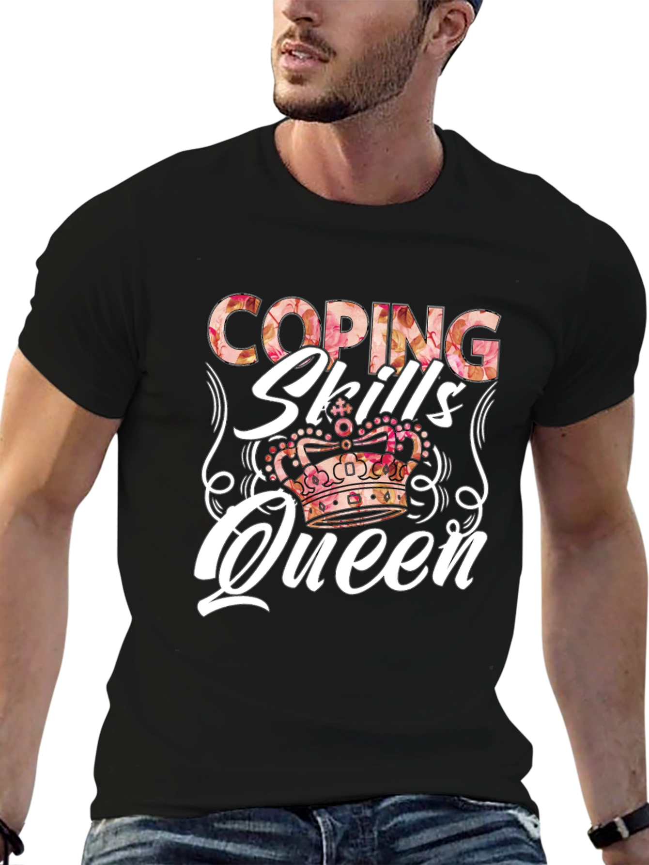 Coping Skills Queen Graphic Tee