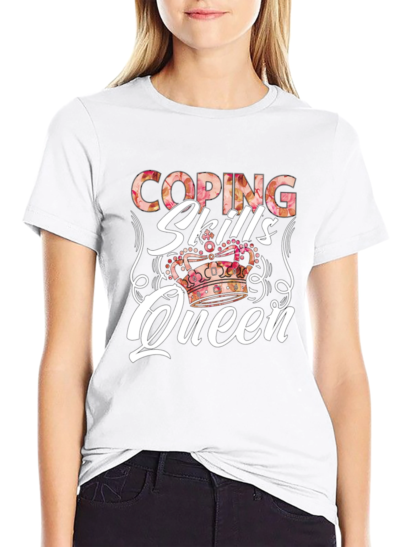 Coping Skills Queen Graphic Tee