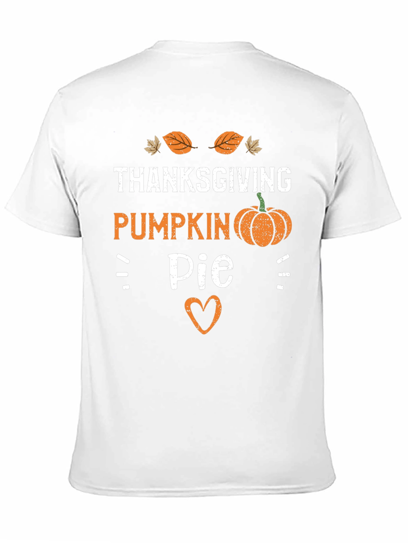 Thanksgiving Pumpkin Pie Graphic T-Shirt