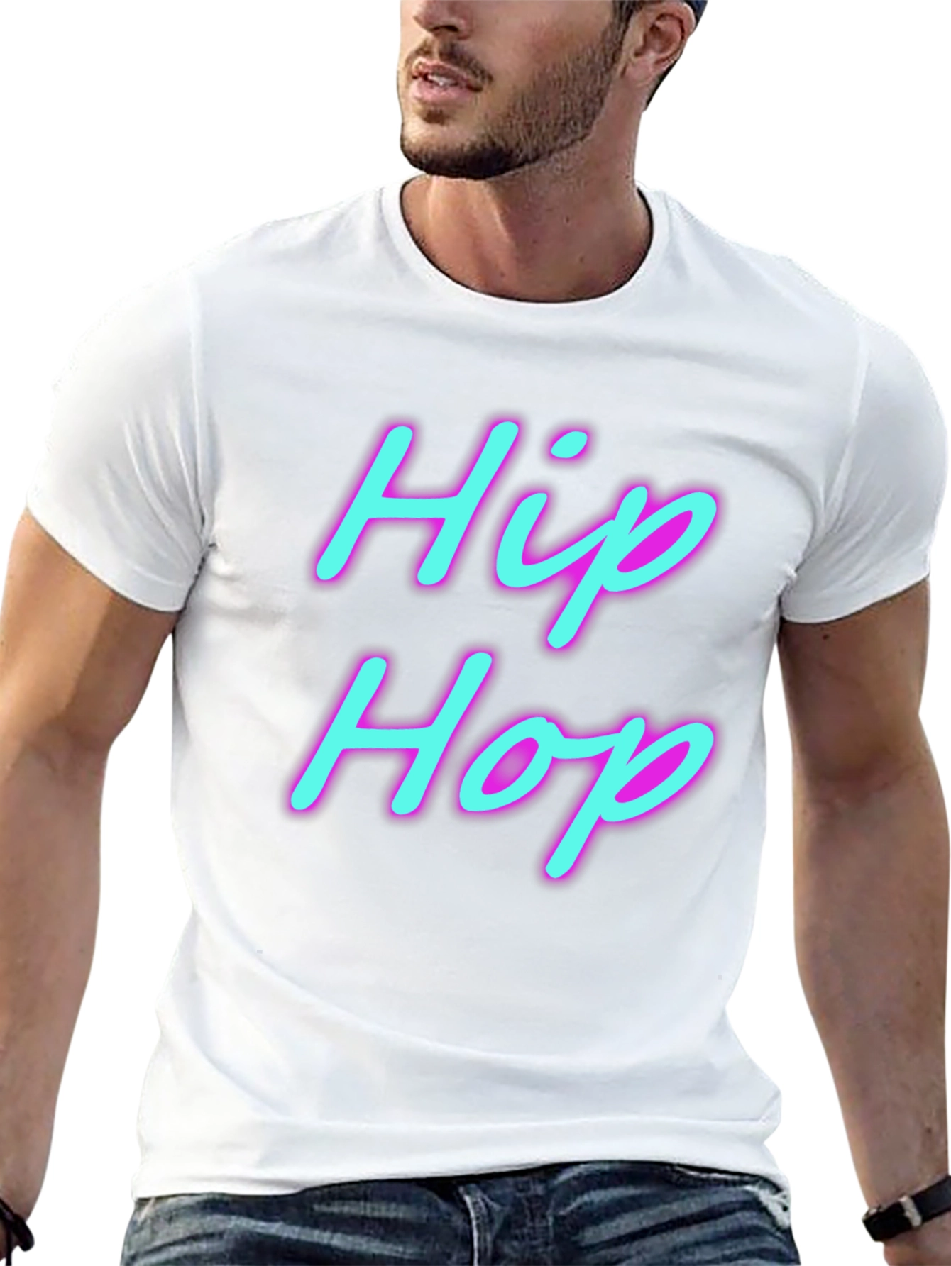 Hip Hop Graphic Tee - Retro Style