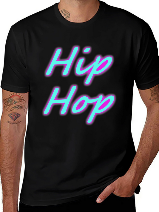 Hip Hop Graphic Tee - Retro Style
