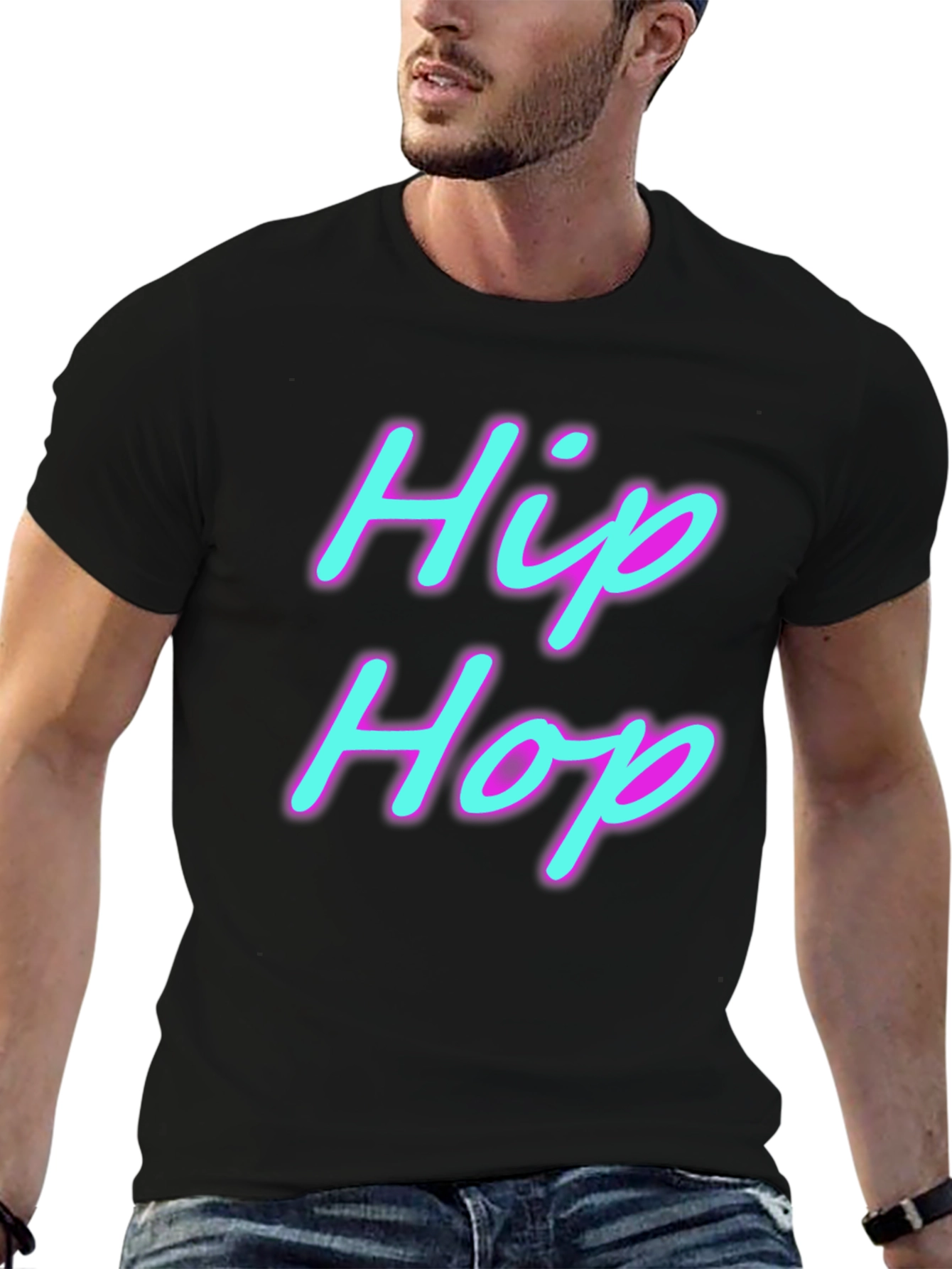 Hip Hop Graphic Tee - Retro Style