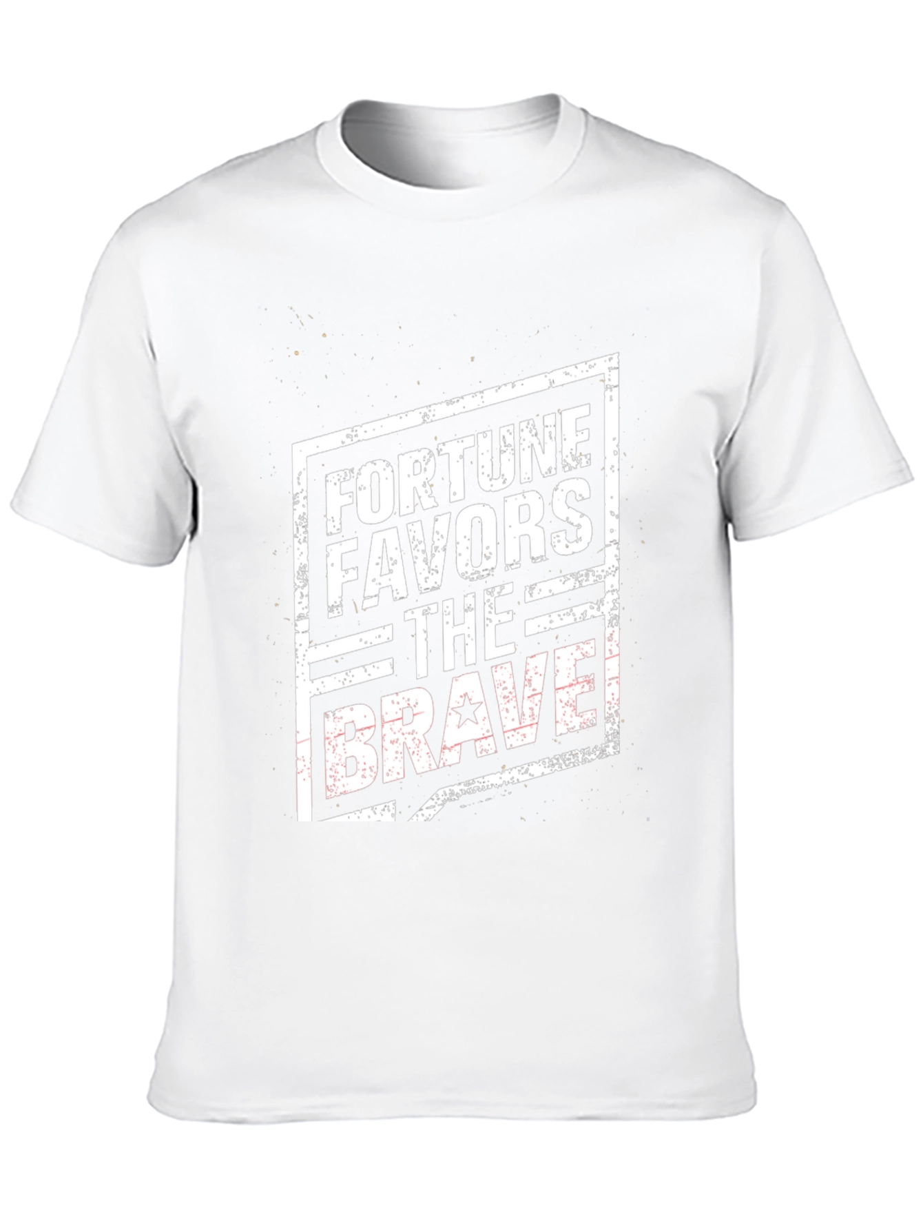 Fortune Favors The Brave Graphic Tee