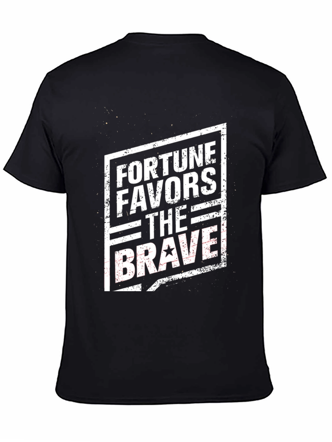 Fortune Favors The Brave Graphic Tee
