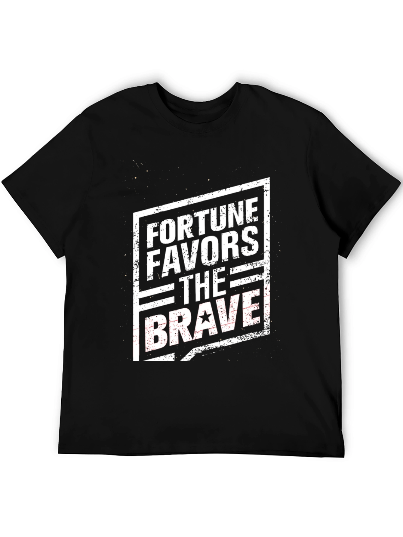 Fortune Favors The Brave Graphic Tee
