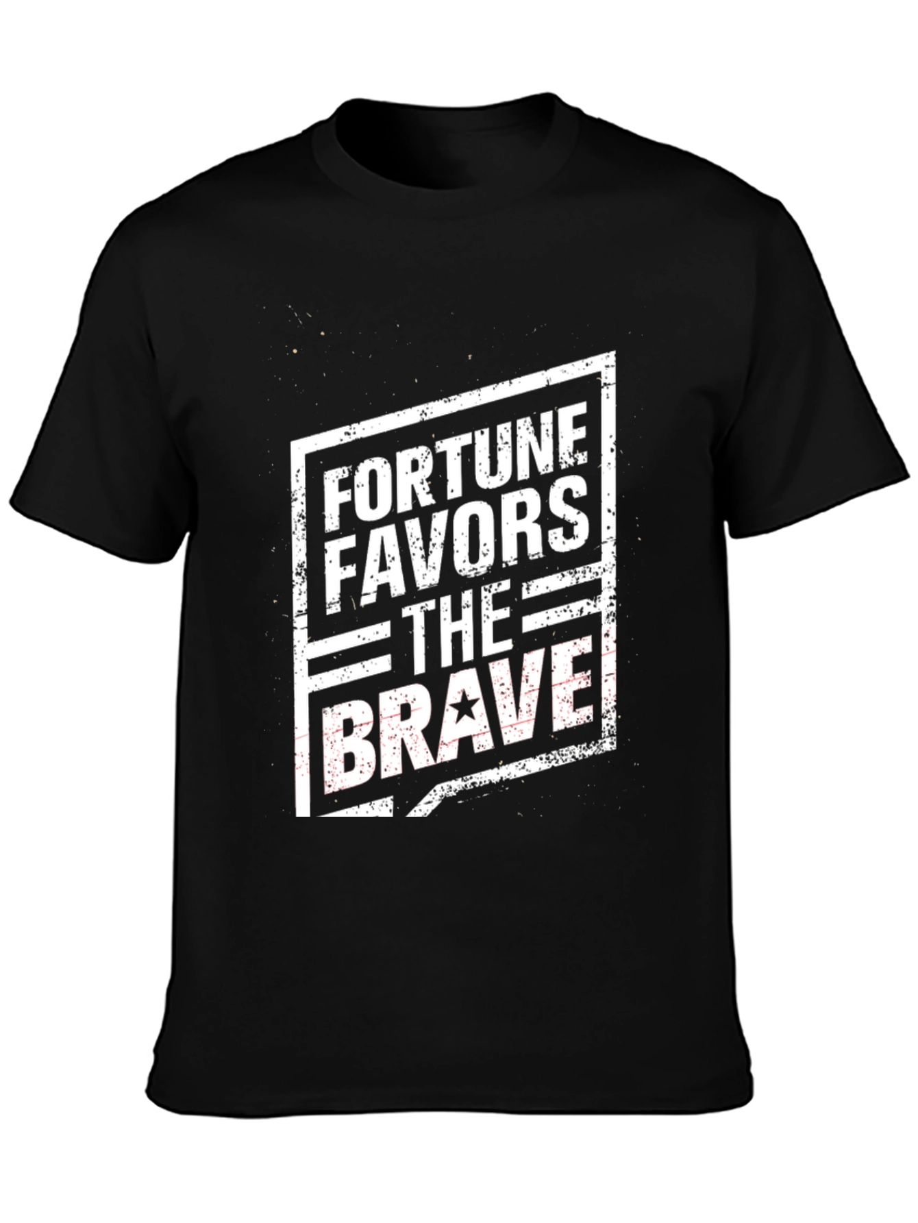 Fortune Favors The Brave Graphic Tee