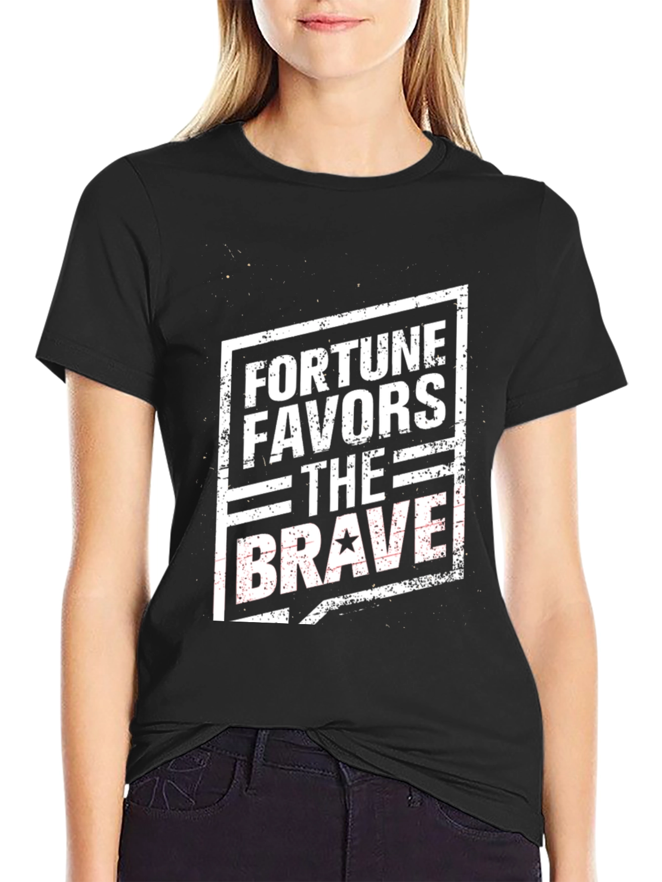 Fortune Favors The Brave Graphic Tee