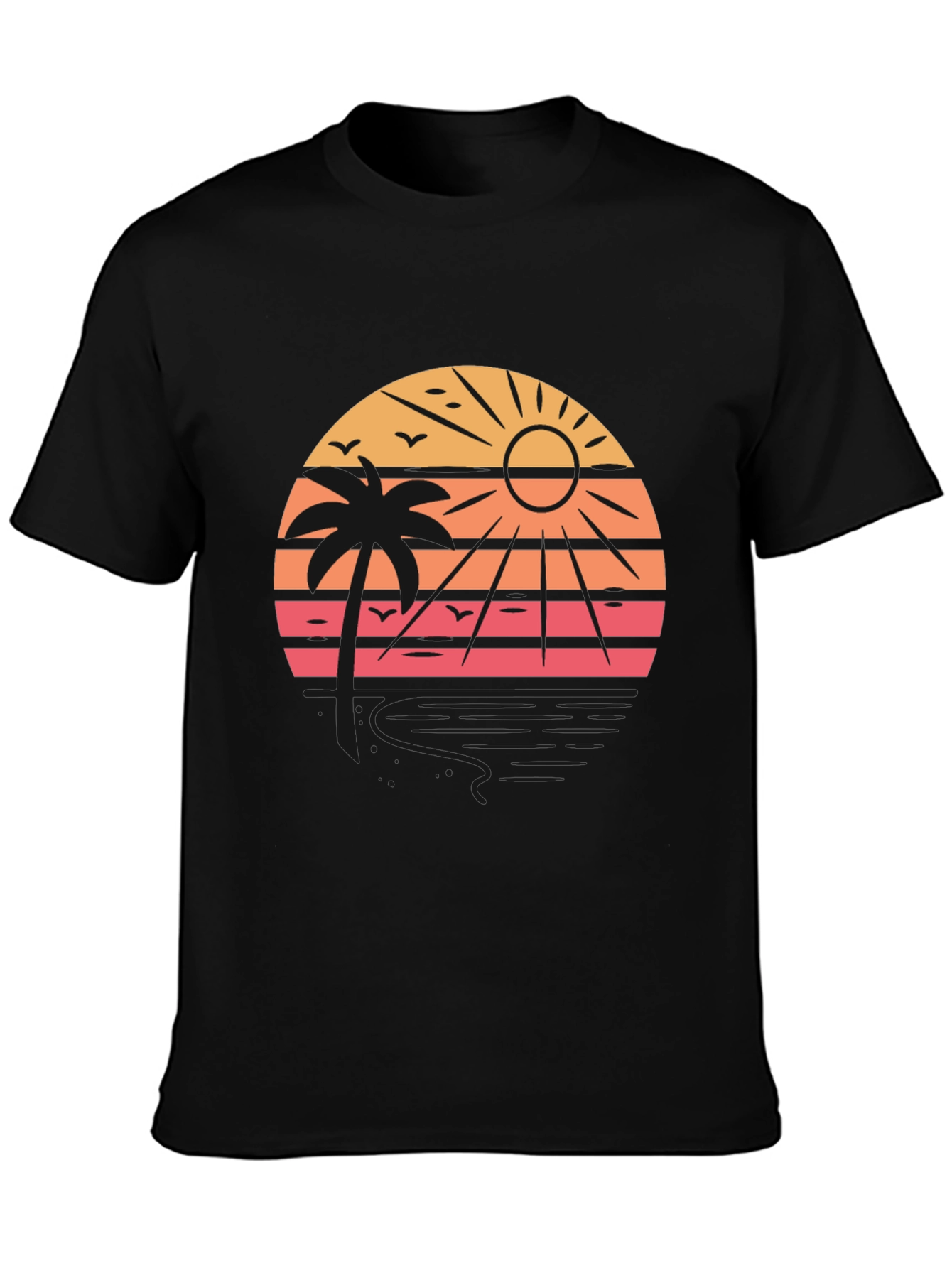 Tropical Sunset Graphic Tee