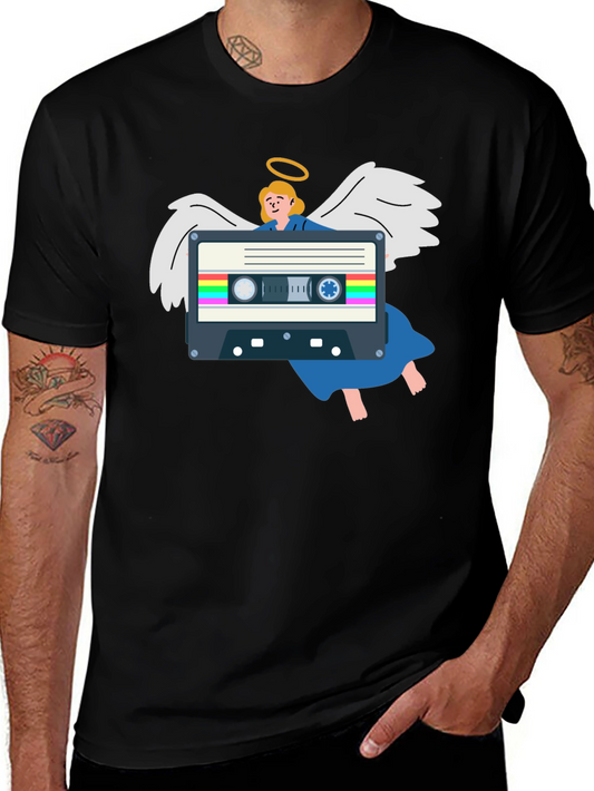 Cassette Angel Graphic Tee