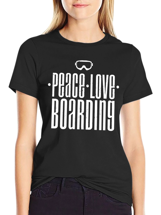 Peace Love Boarding Graphic Tee