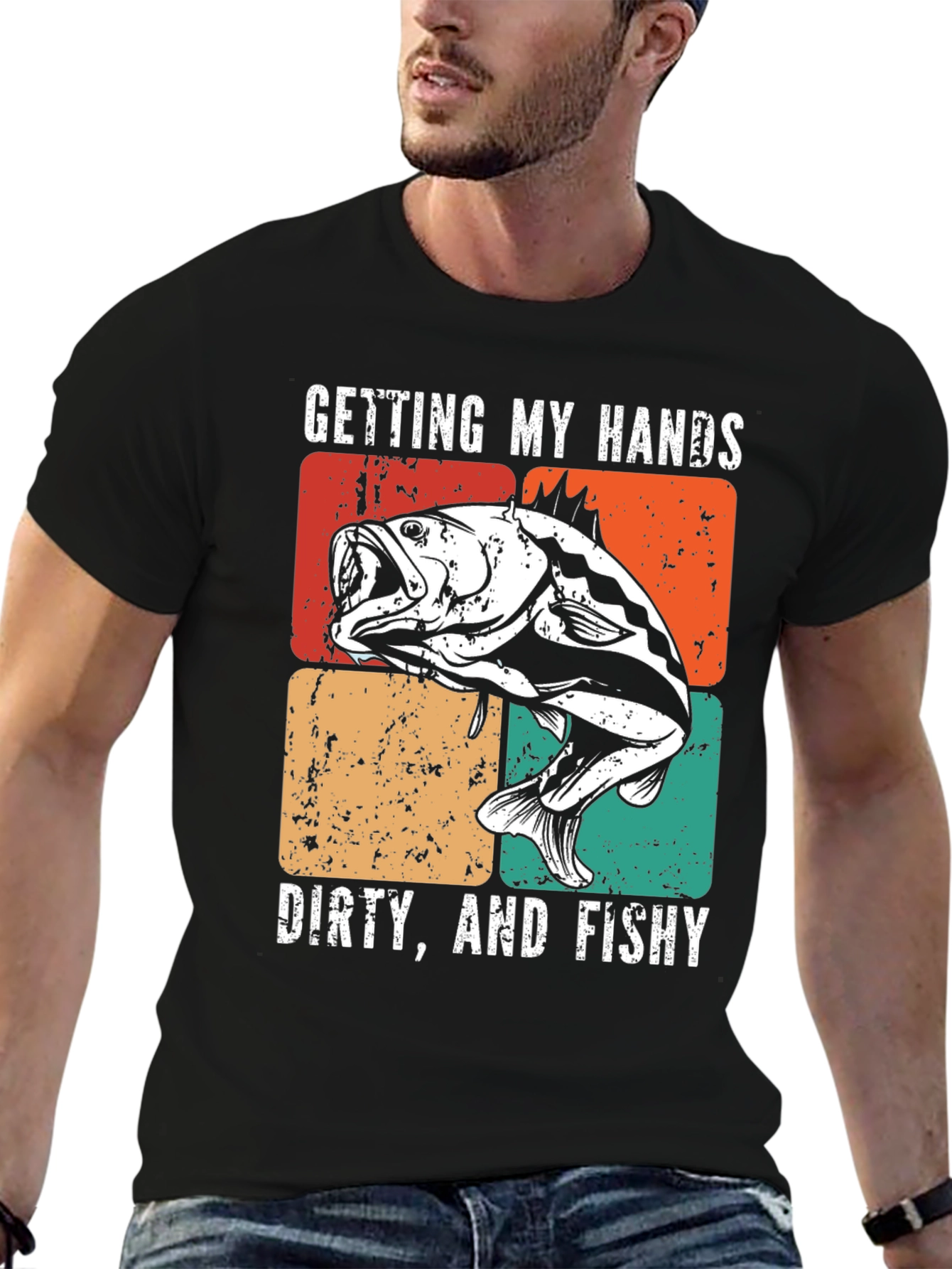 Getting My Hands Dirty & Fishy T-Shirt