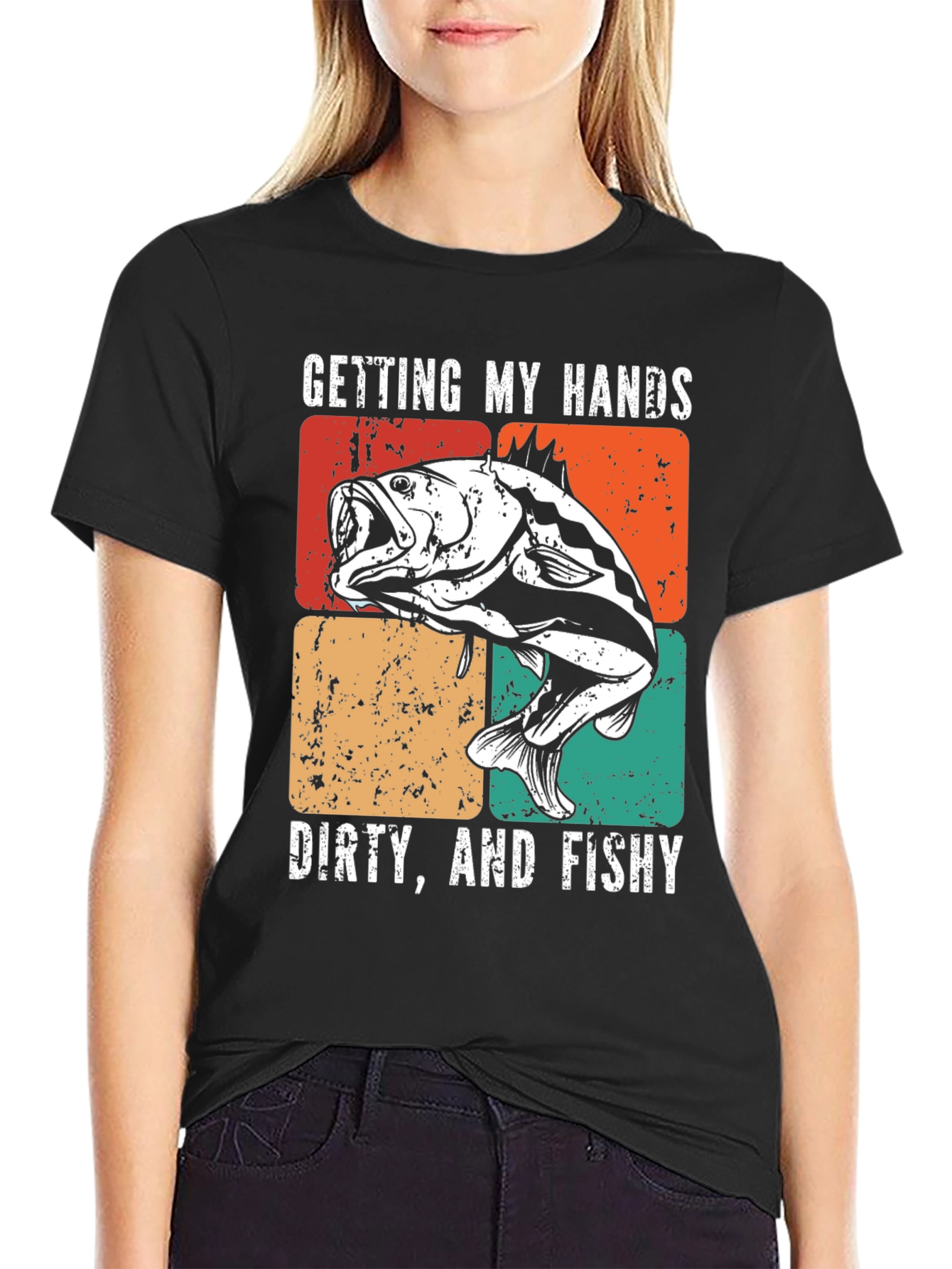 Getting My Hands Dirty & Fishy T-Shirt