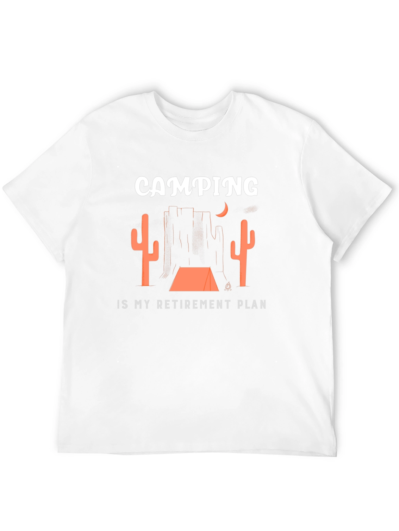 Camping Retirement Plan Graphic T-Shirt