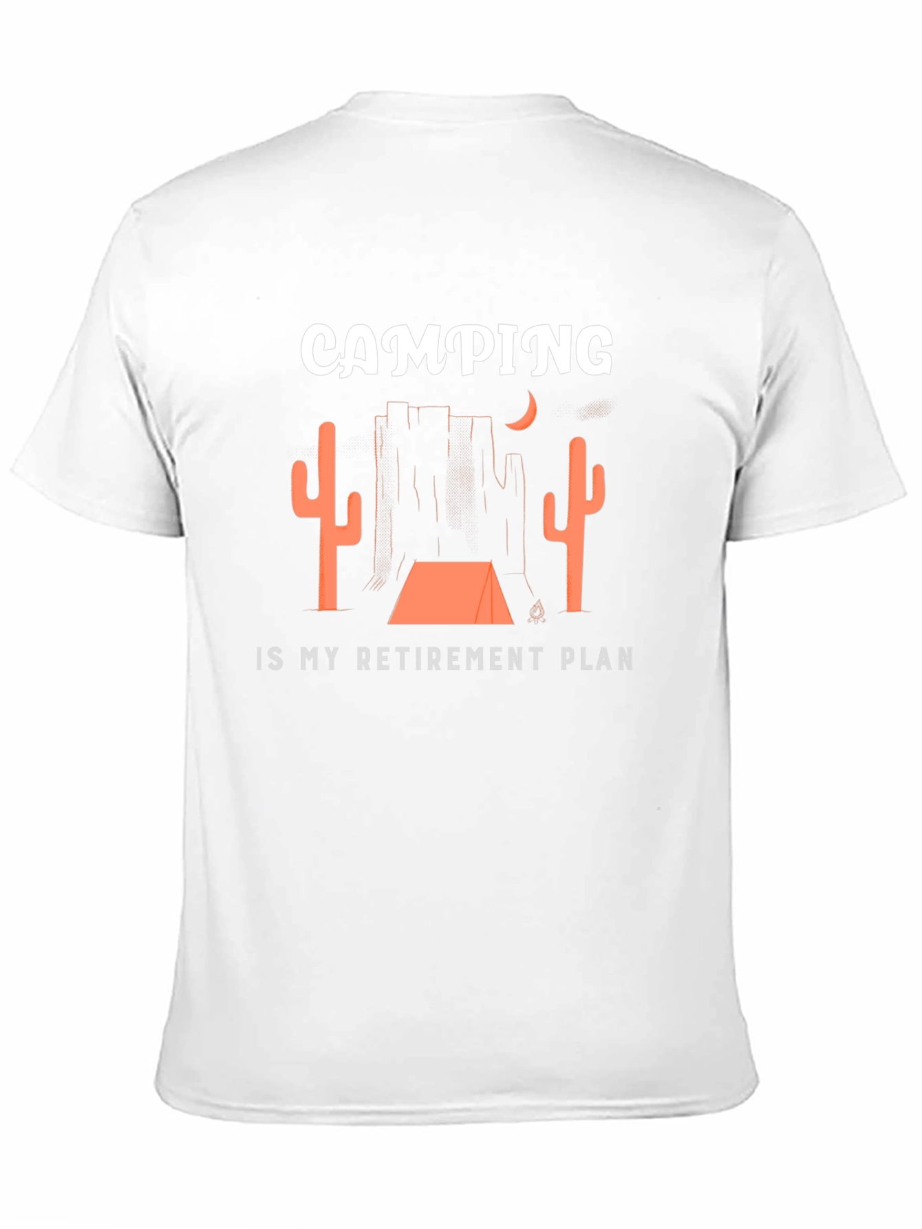 Camping Retirement Plan Graphic T-Shirt