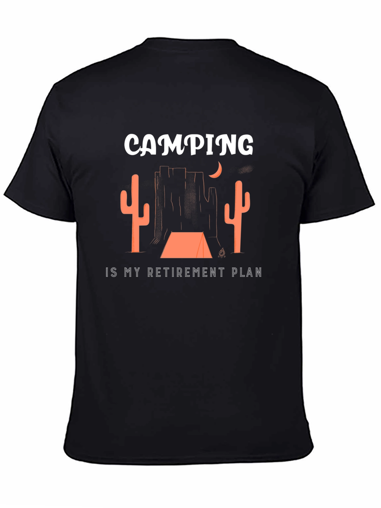 Camping Retirement Plan Graphic T-Shirt