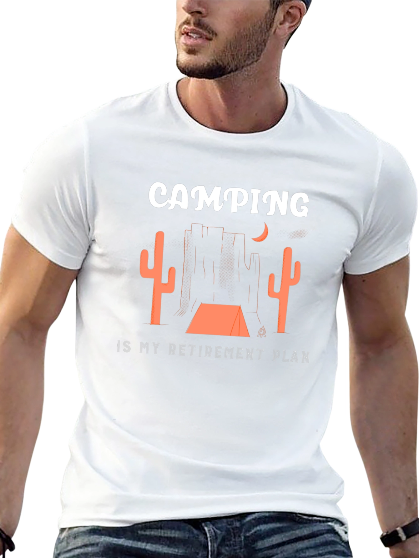 Camping Retirement Plan Graphic T-Shirt