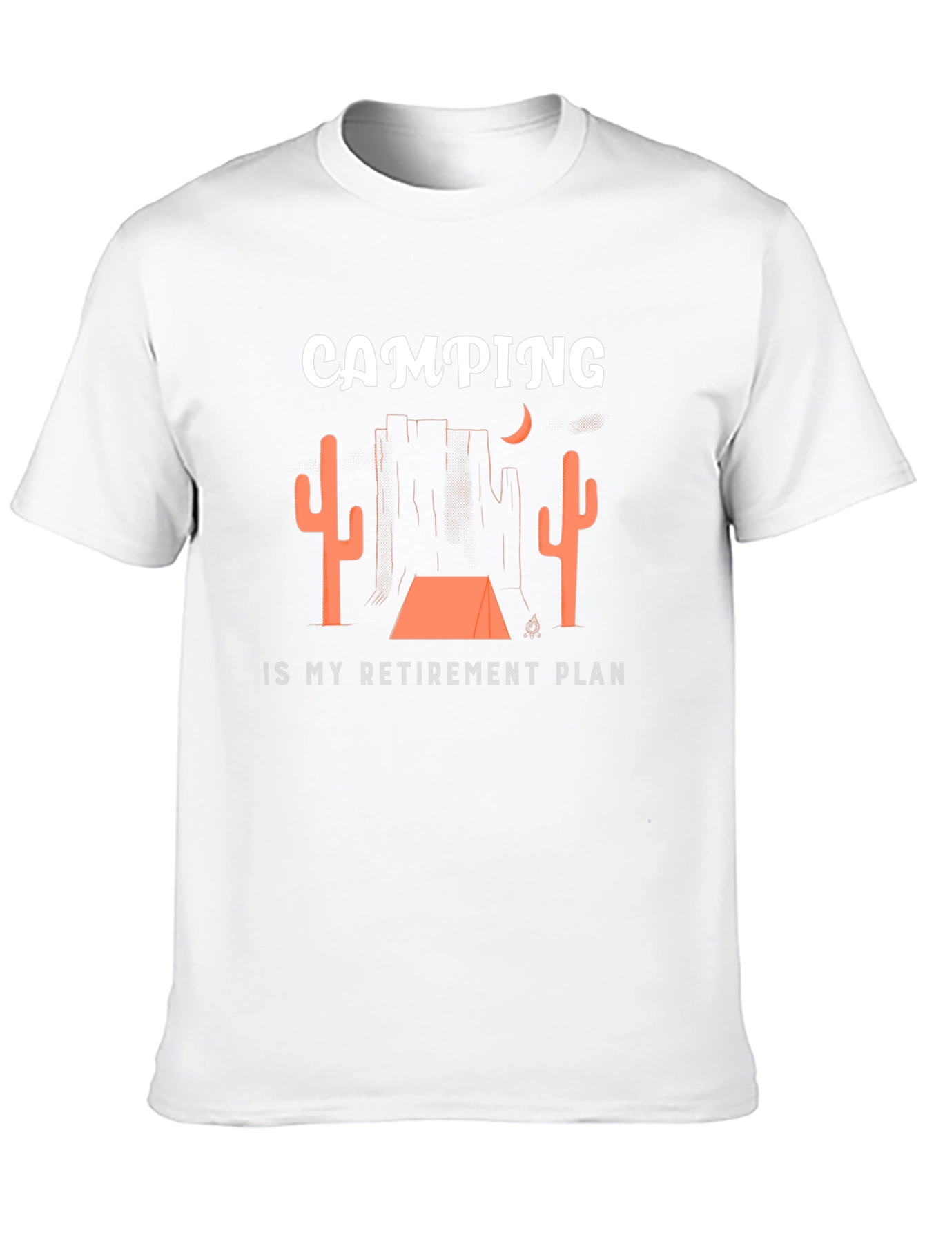Camping Retirement Plan Graphic T-Shirt