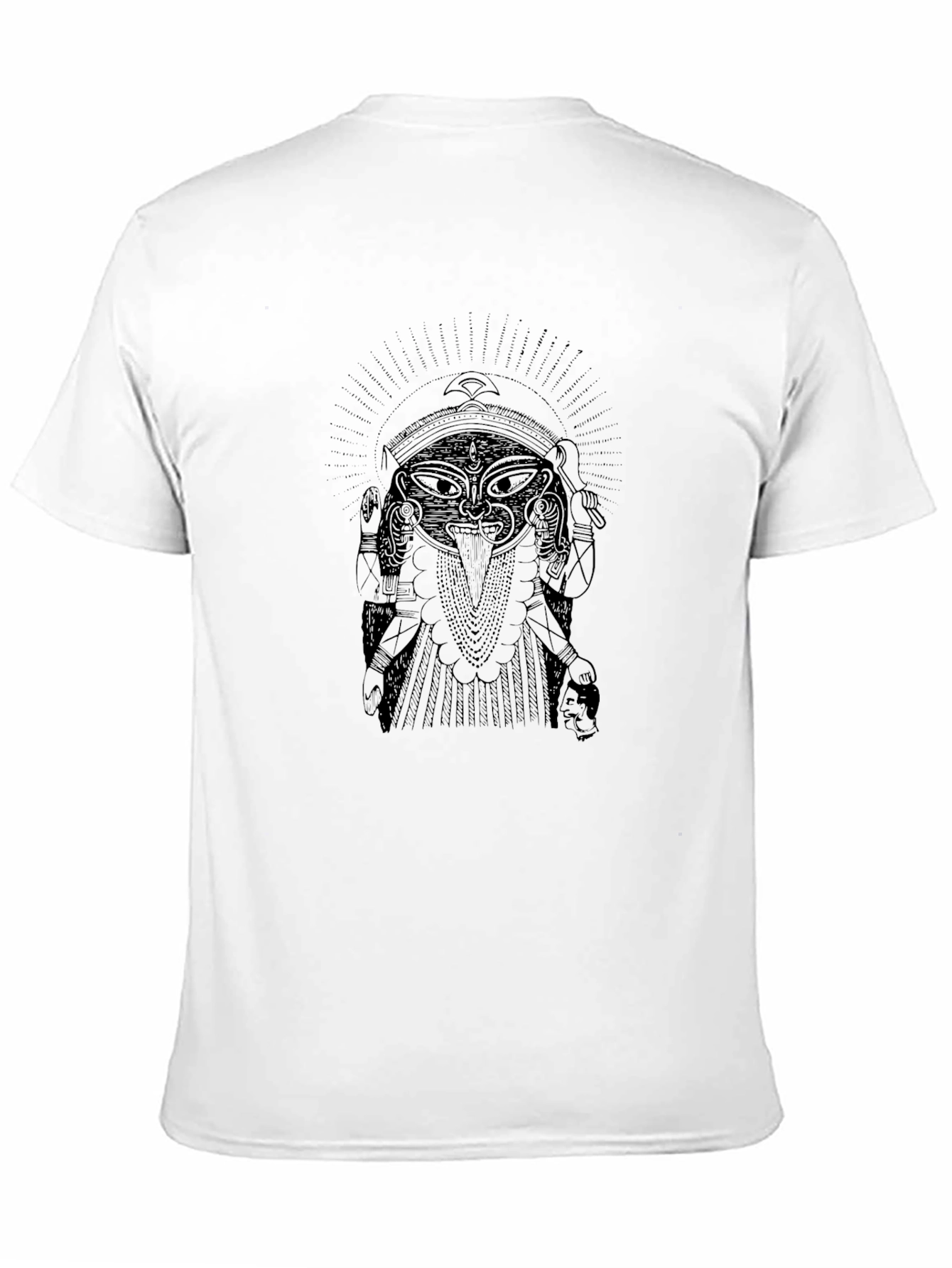 Kali Graphic Print T-Shirt - Black