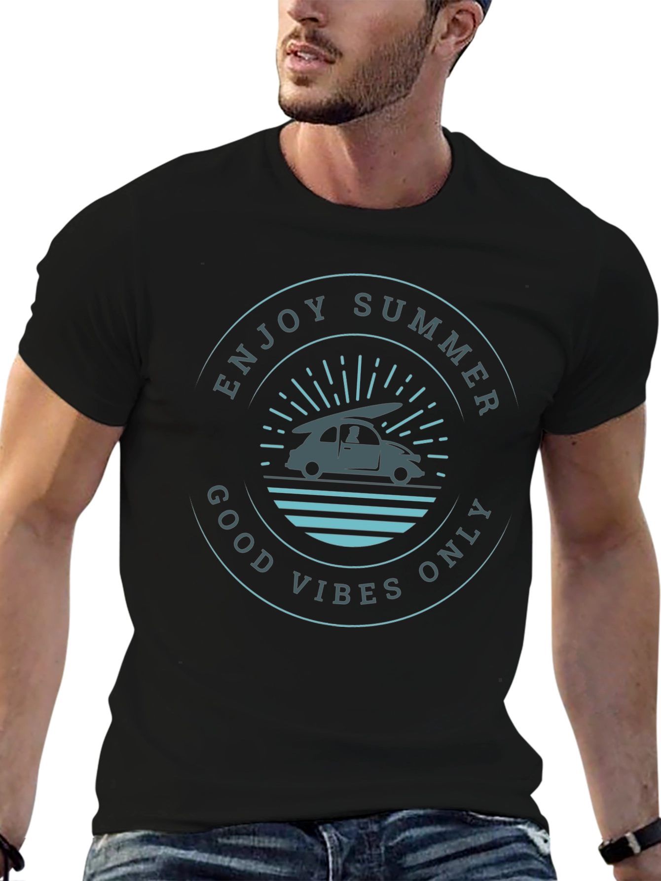 Enjoy Summer Good Vibes Only T-Shirt