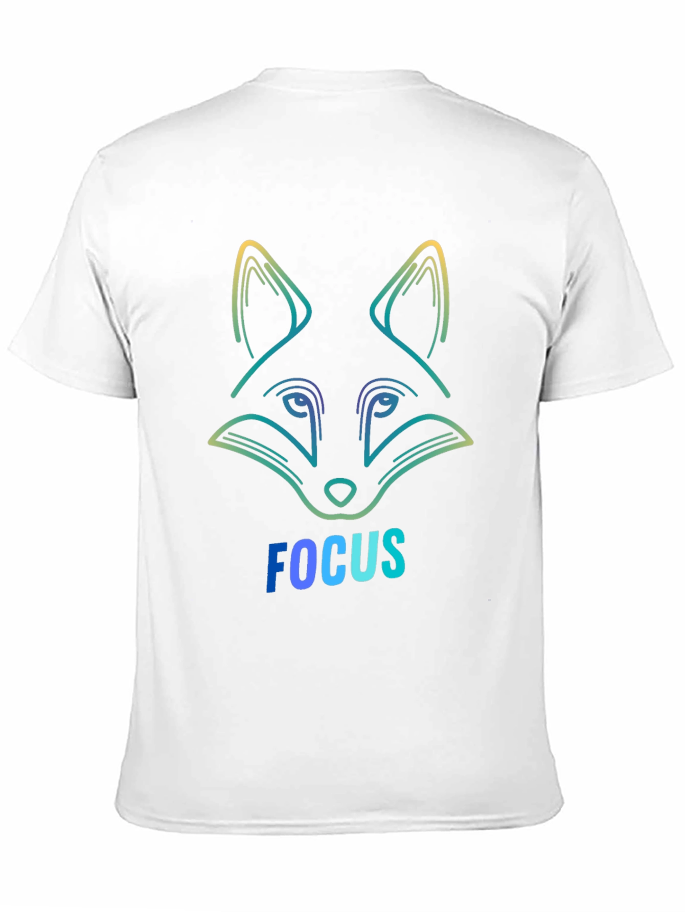 Focus Fox Graphic Tee - Stylish Mens T-Shirt