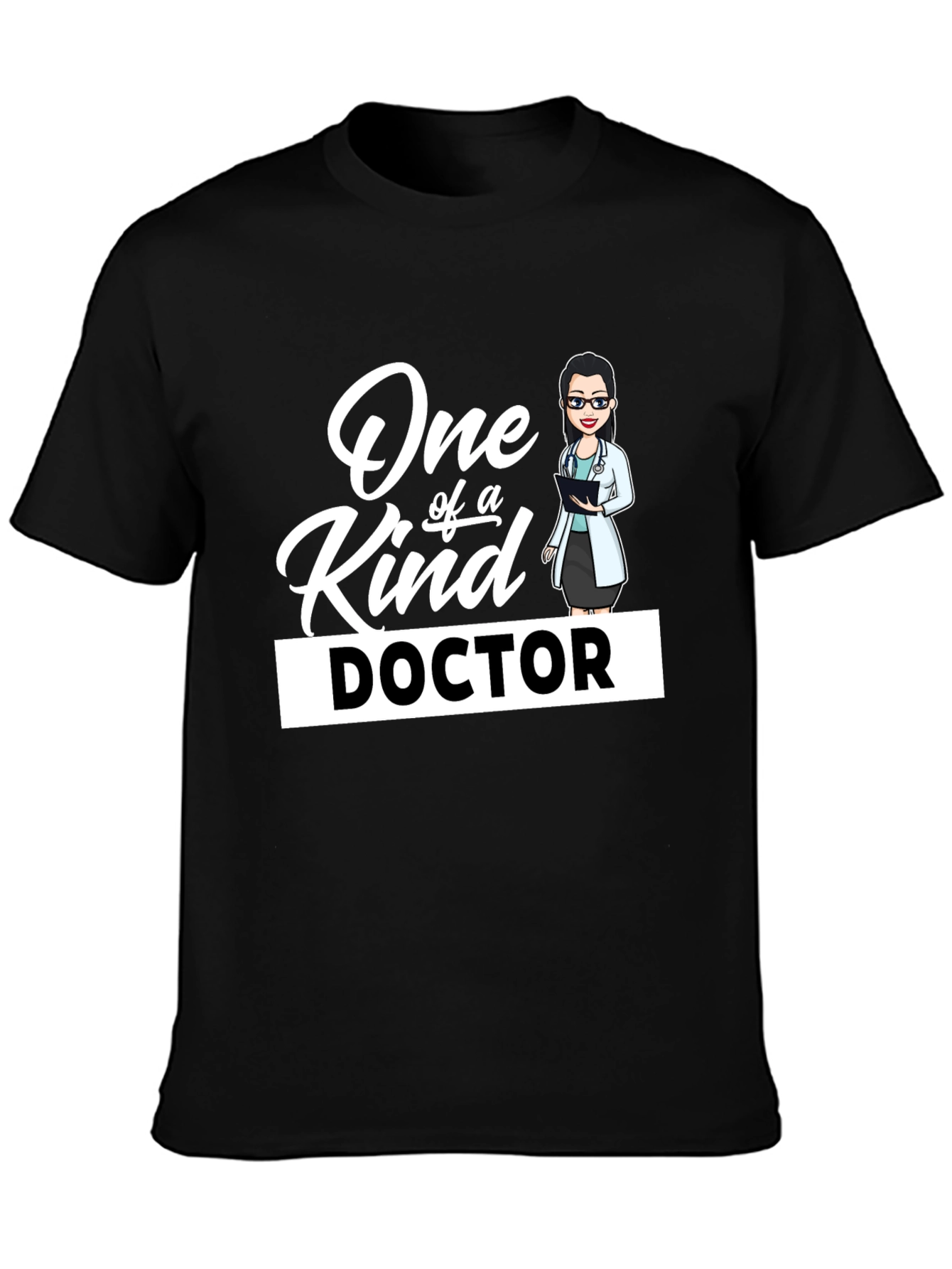 One of a Kind Doctor T-Shirt - Black