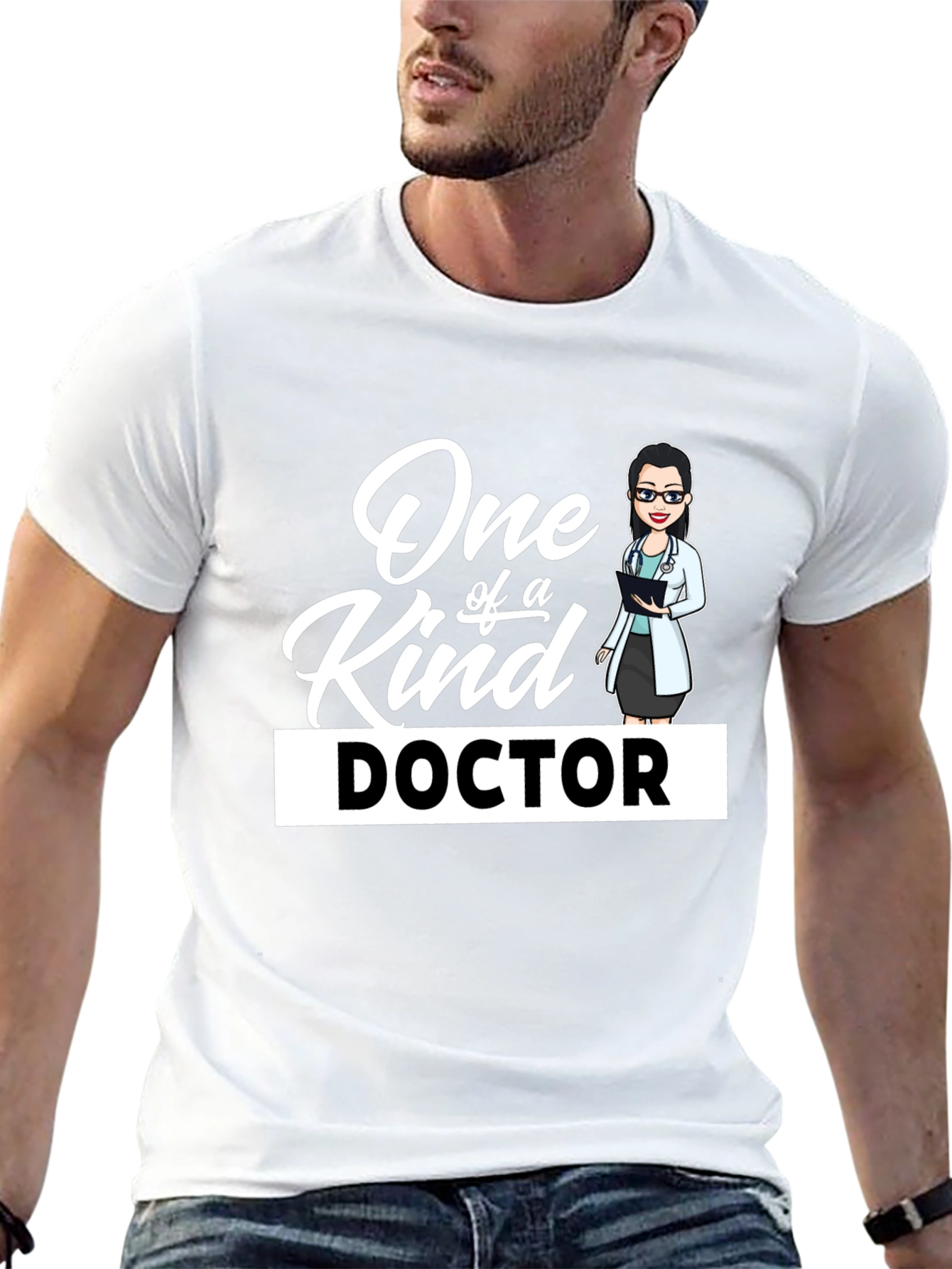 One of a Kind Doctor T-Shirt - Black