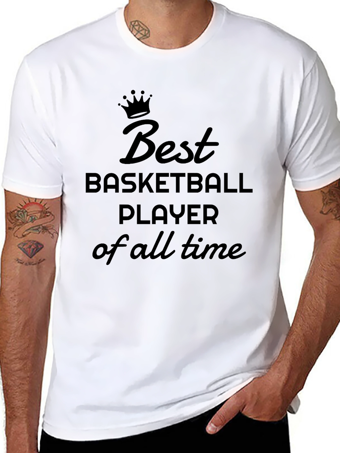 Best Basketball Player of All Time Tee