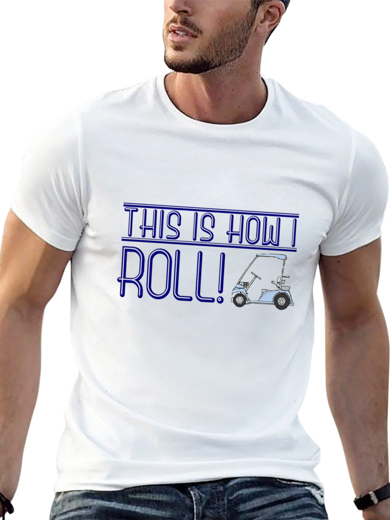 This Is How I Roll Golf Cart T-Shirt