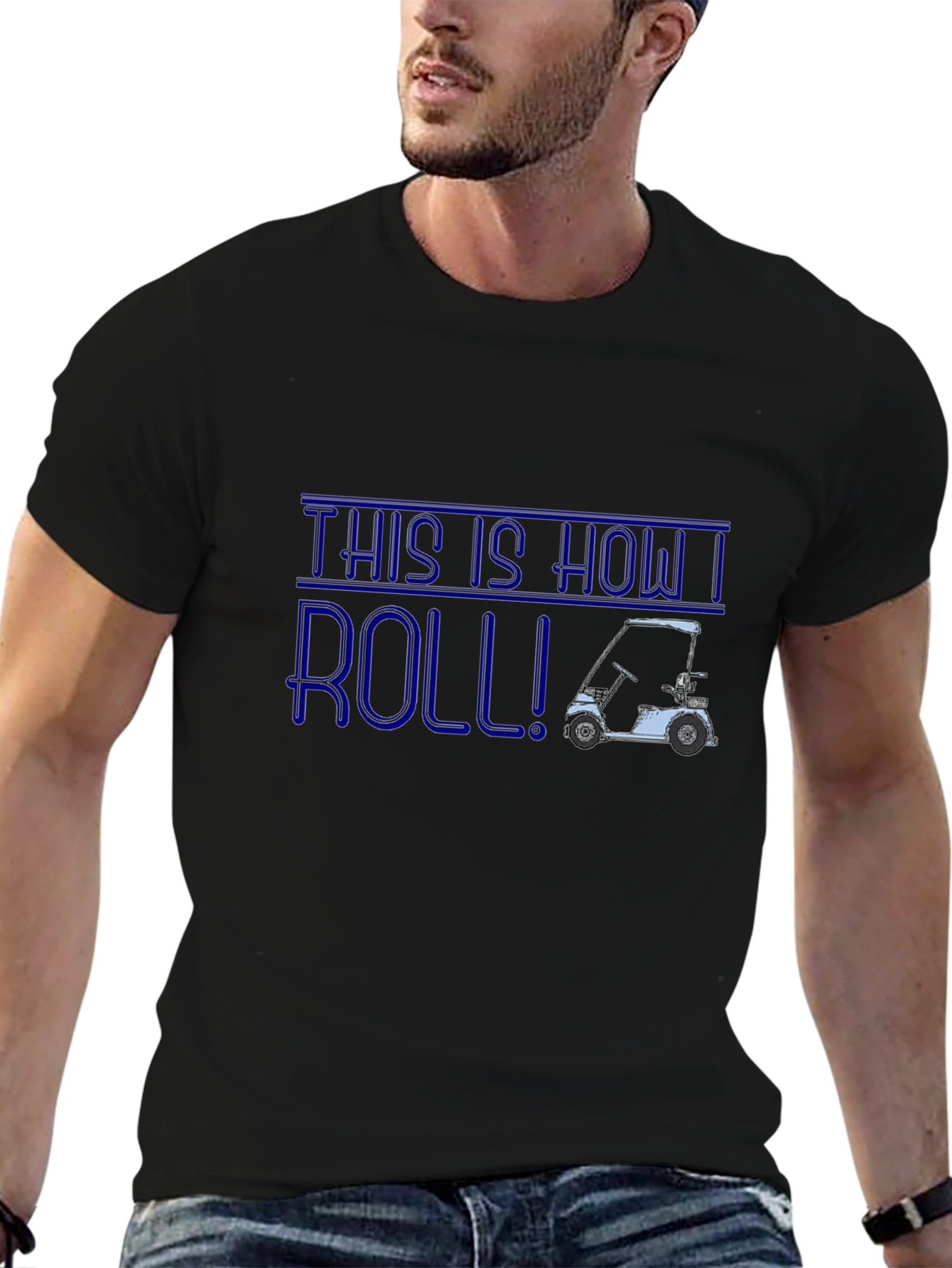 This Is How I Roll Golf Cart T-Shirt