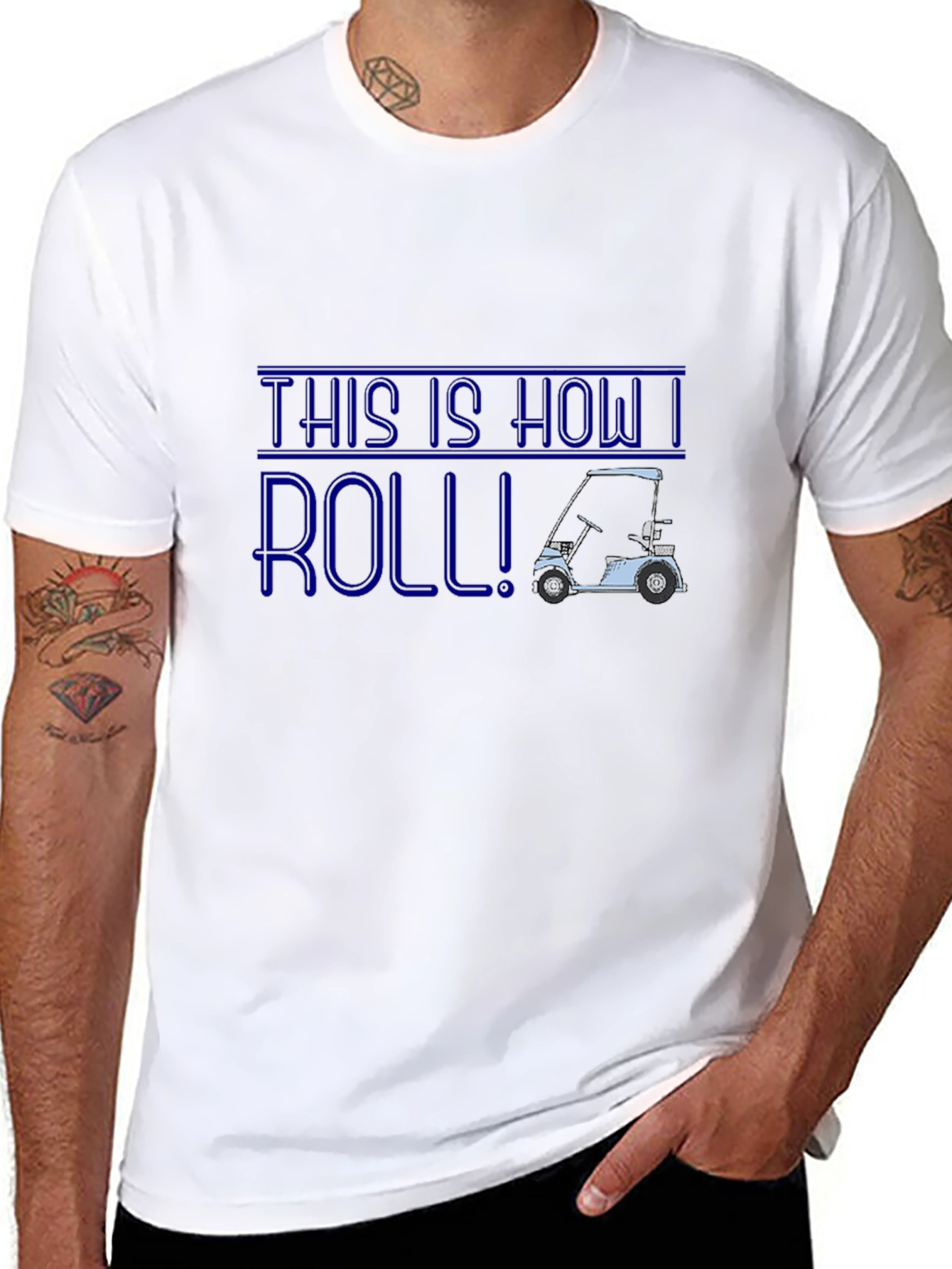 This Is How I Roll Golf Cart T-Shirt