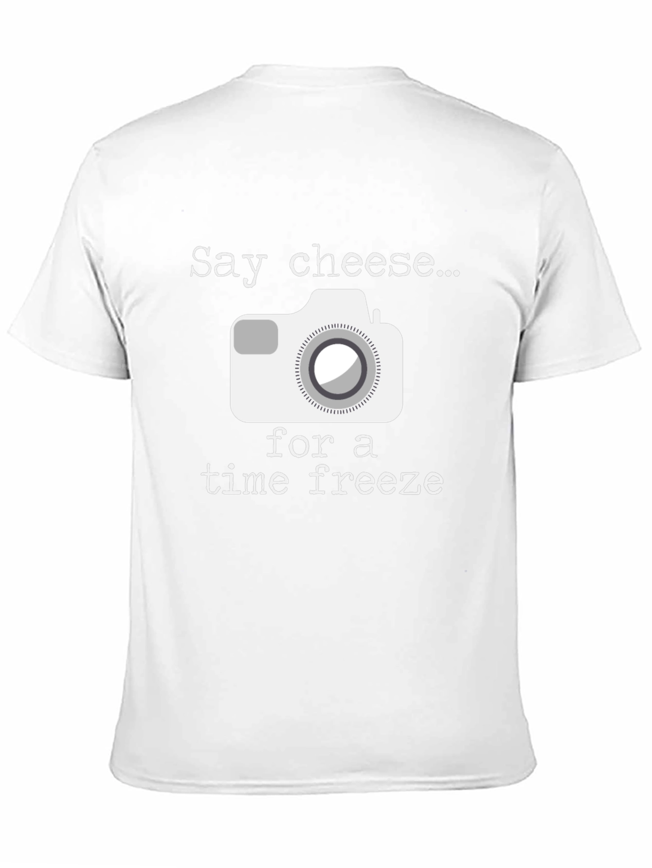 Say Cheese Time Freeze Graphic T-Shirt