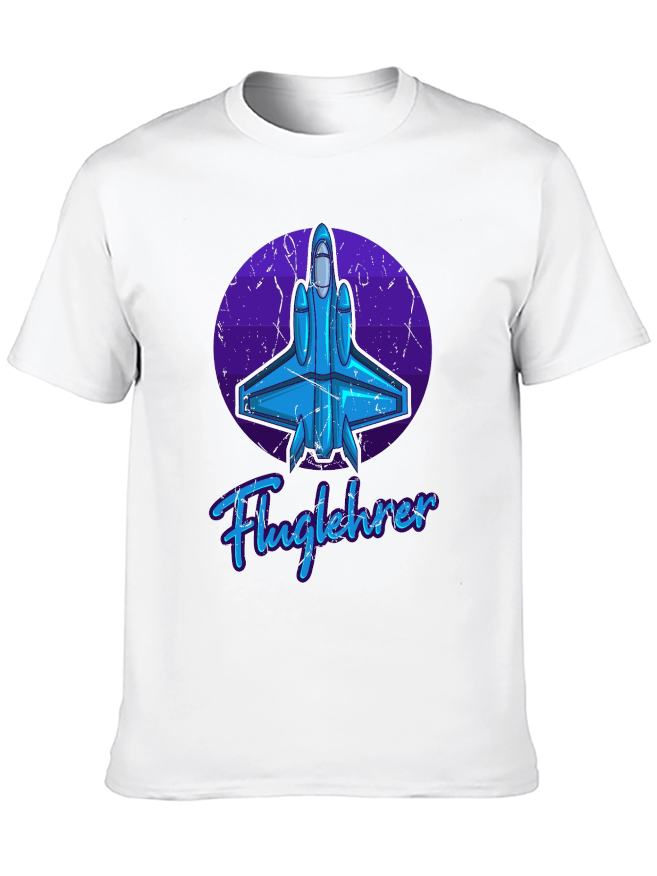 Fluglehrer Fighter Jet Graphic Tee - Black