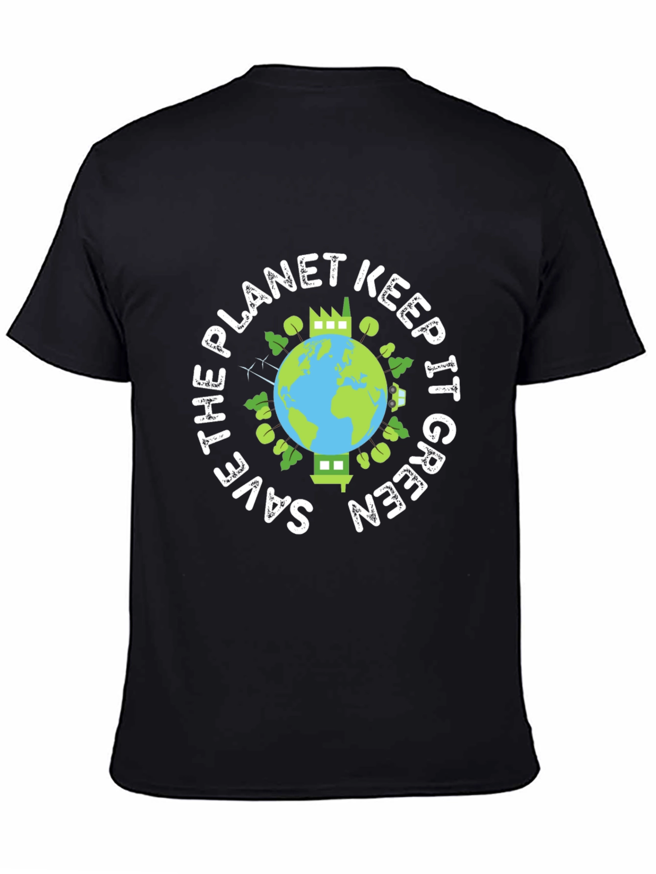 Eco-Friendly Save the Planet Graphic Tee