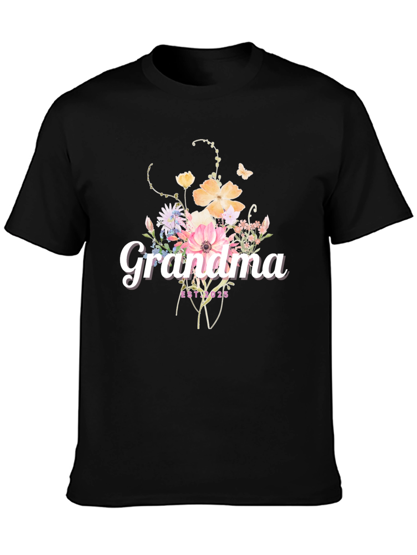 Grandma Floral Graphic Tee