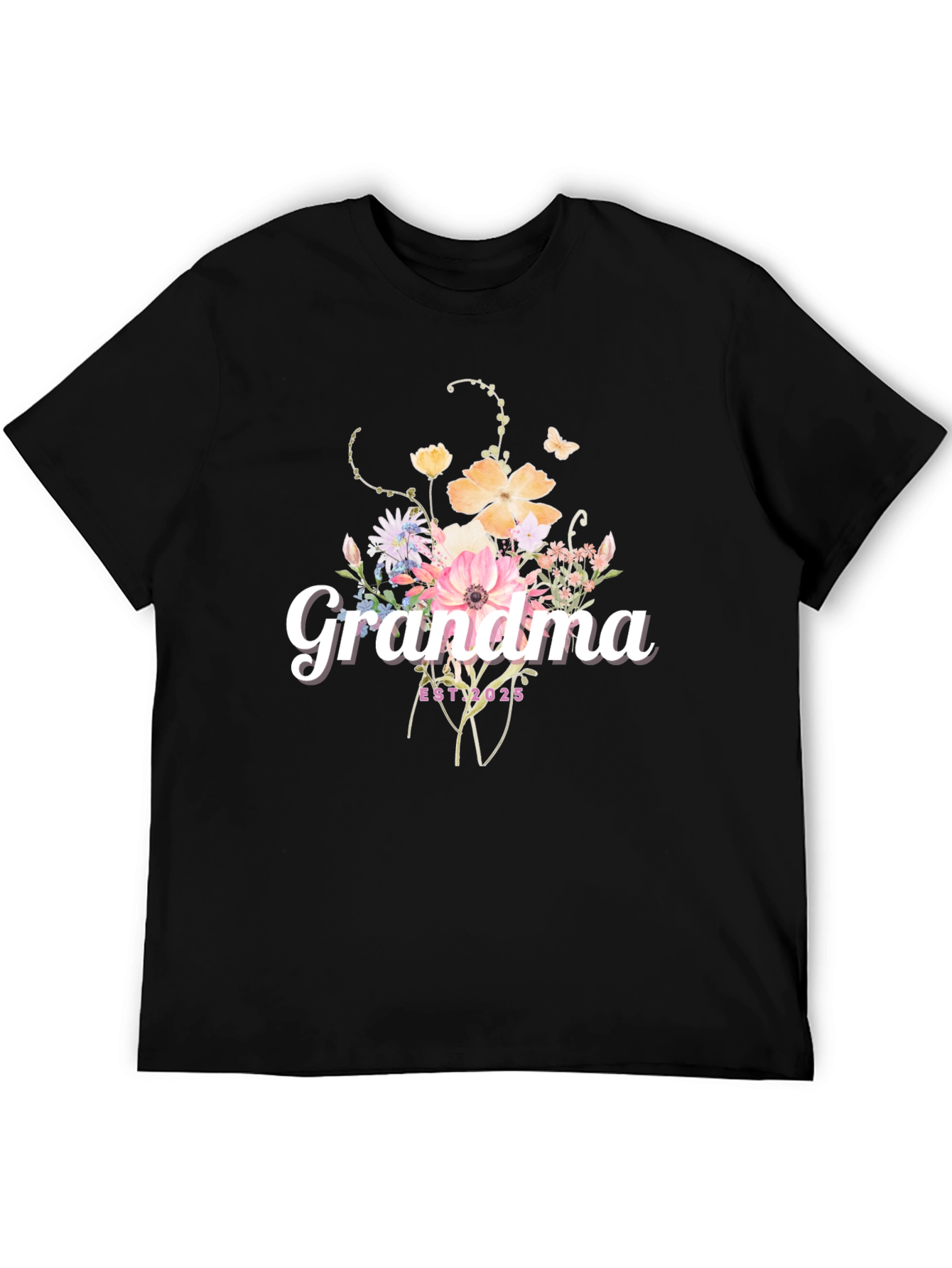 Grandma Floral Graphic Tee