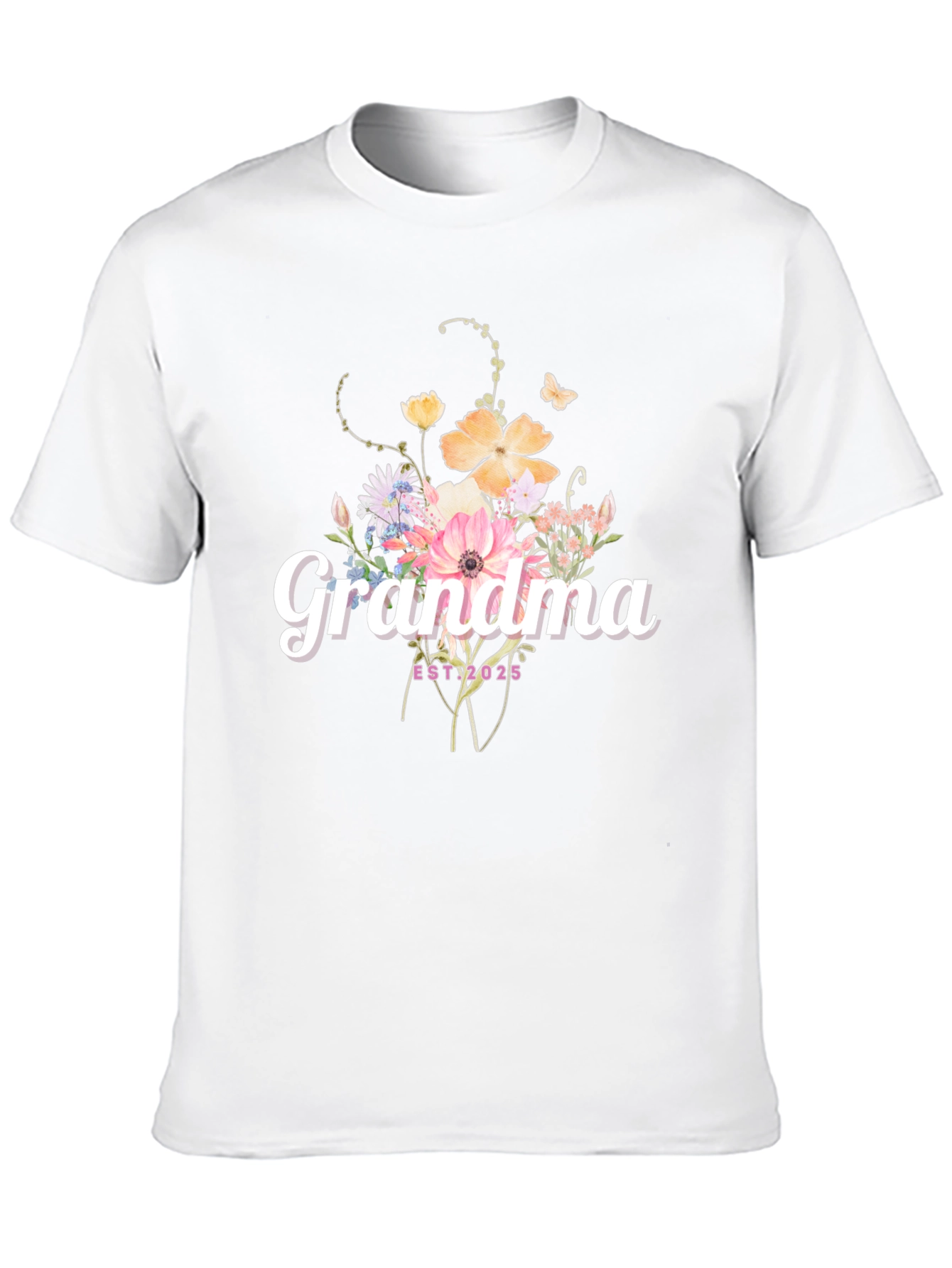 Grandma Floral Graphic Tee