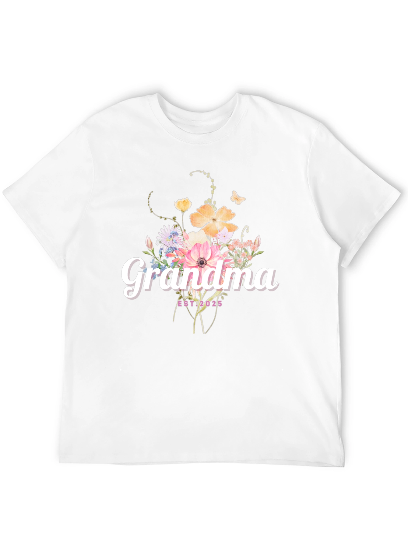 Grandma Floral Graphic Tee