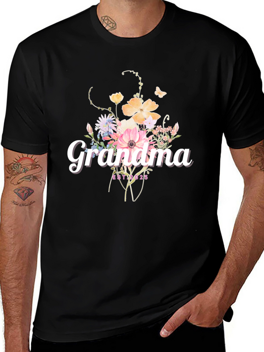 Grandma Floral Graphic Tee
