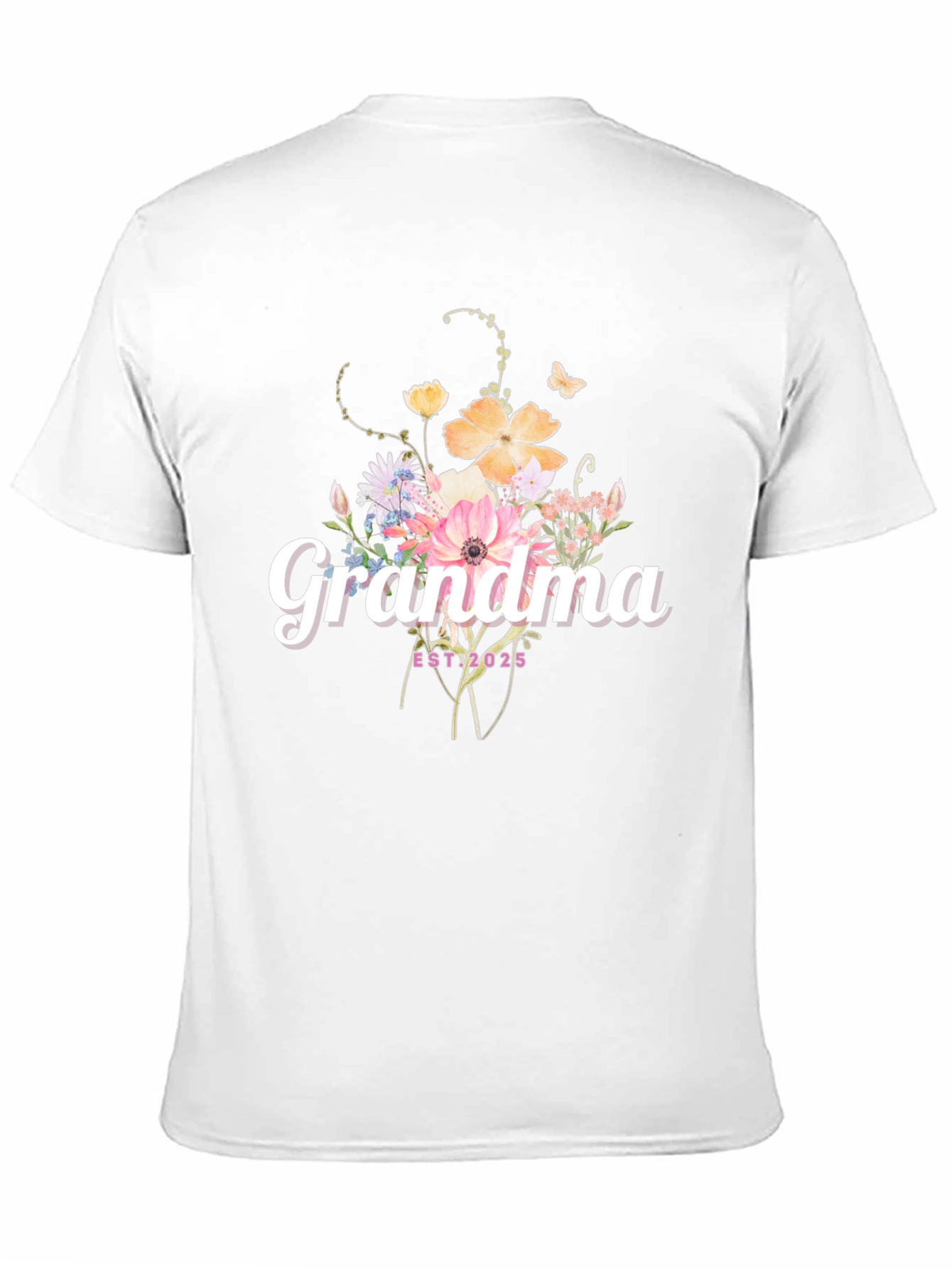 Grandma Floral Graphic Tee
