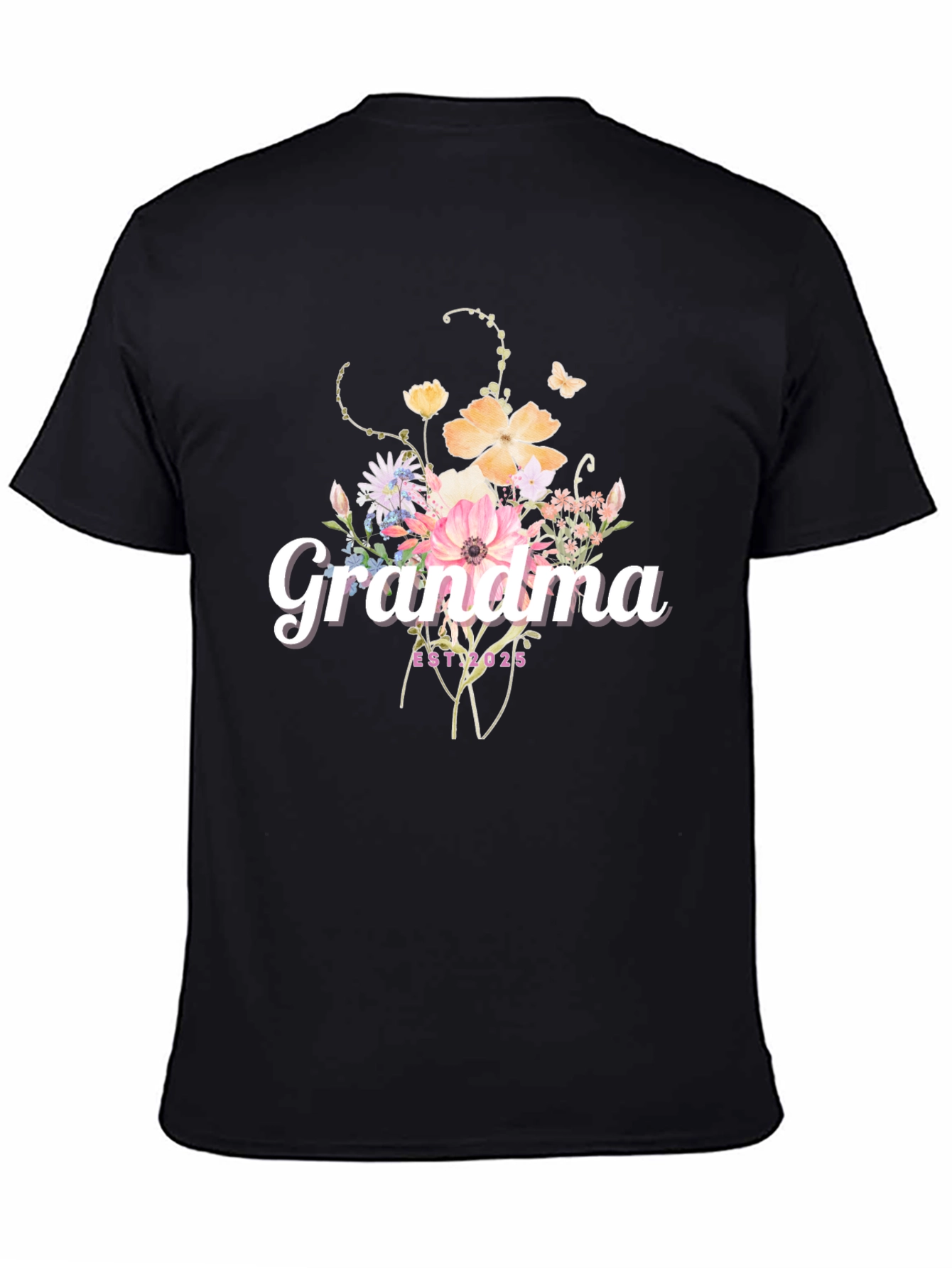 Grandma Floral Graphic Tee